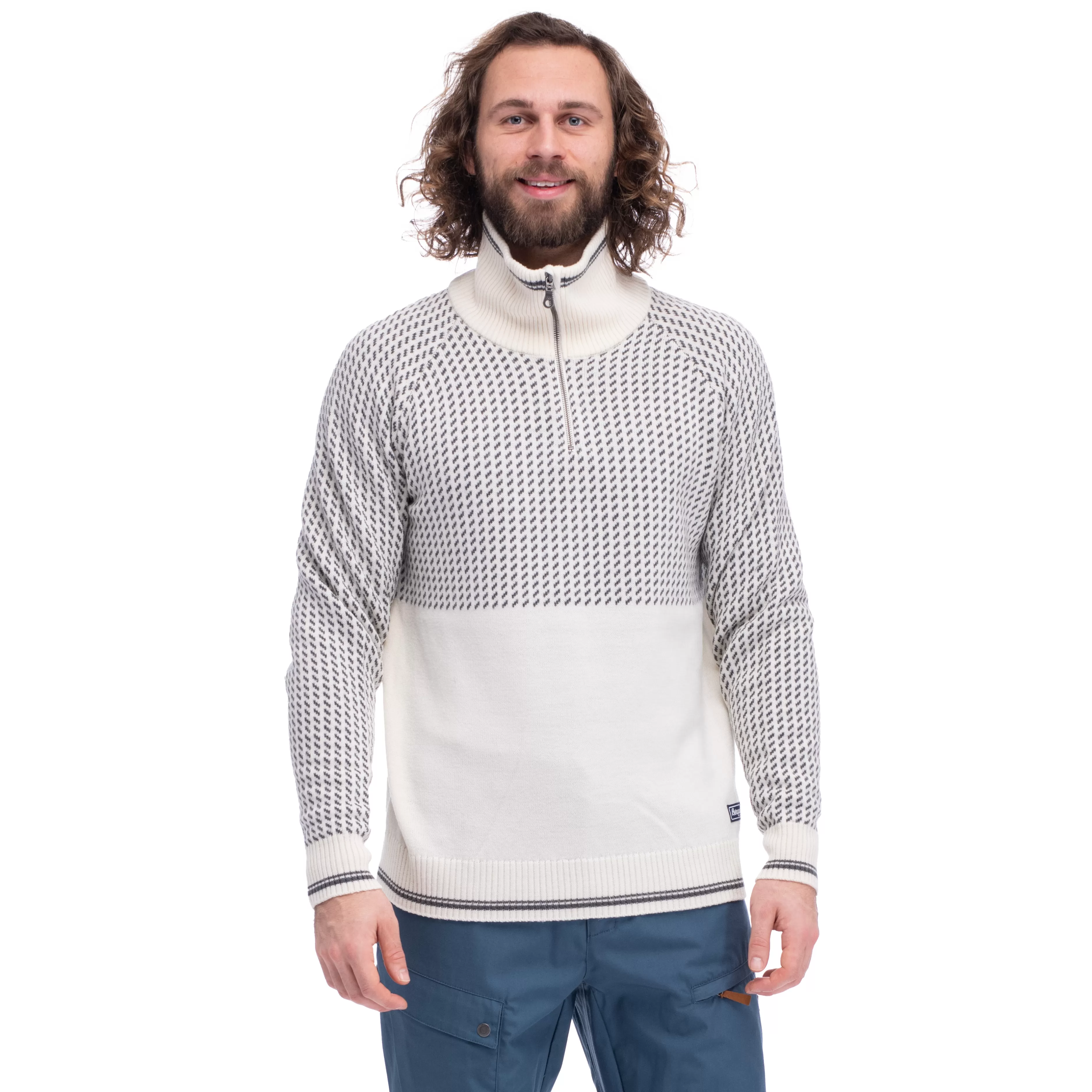 Alvdal Wool Half Zip - | Bergans Store