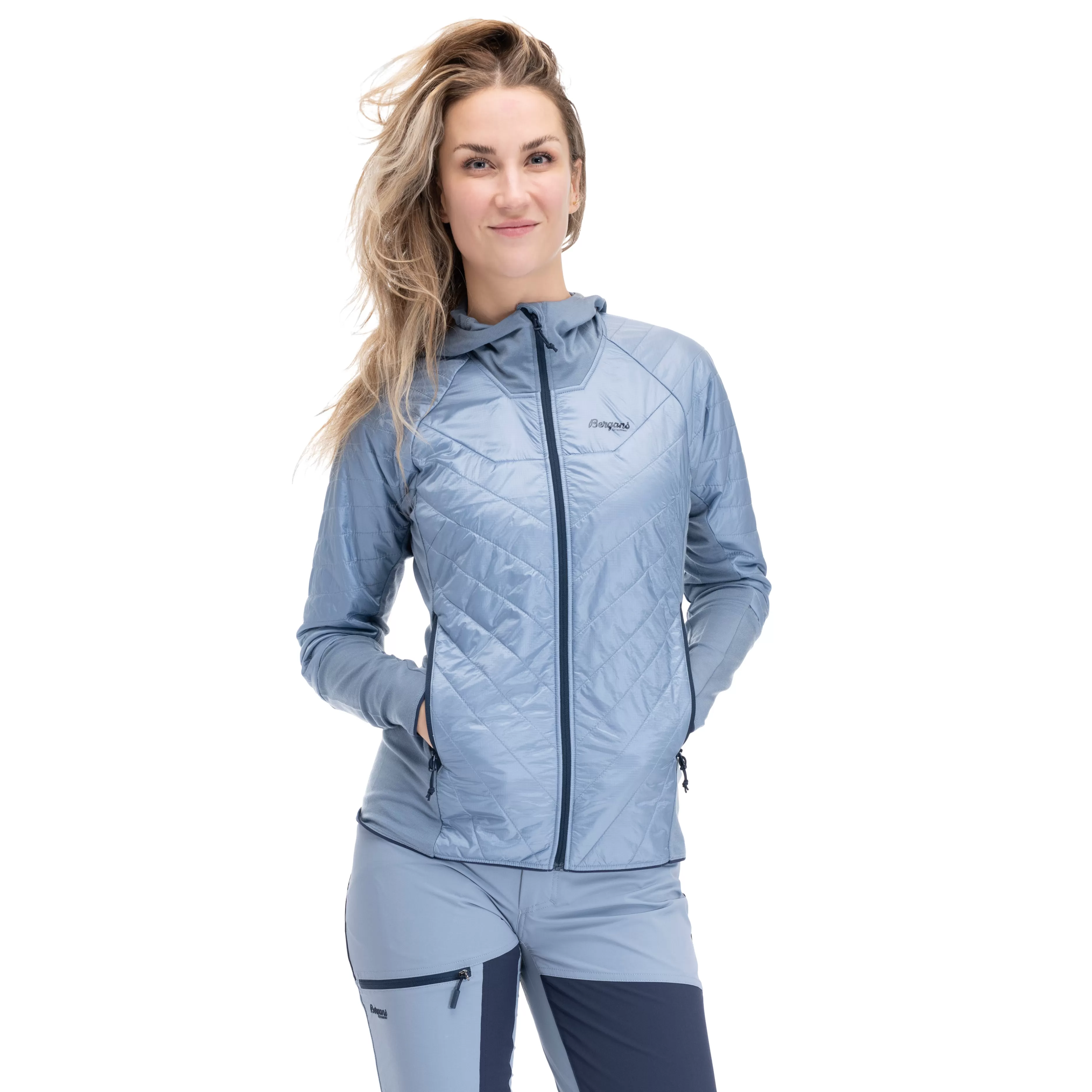 Cecilie Light Insulated Hybrid Jacket - | Bergans Flash Sale