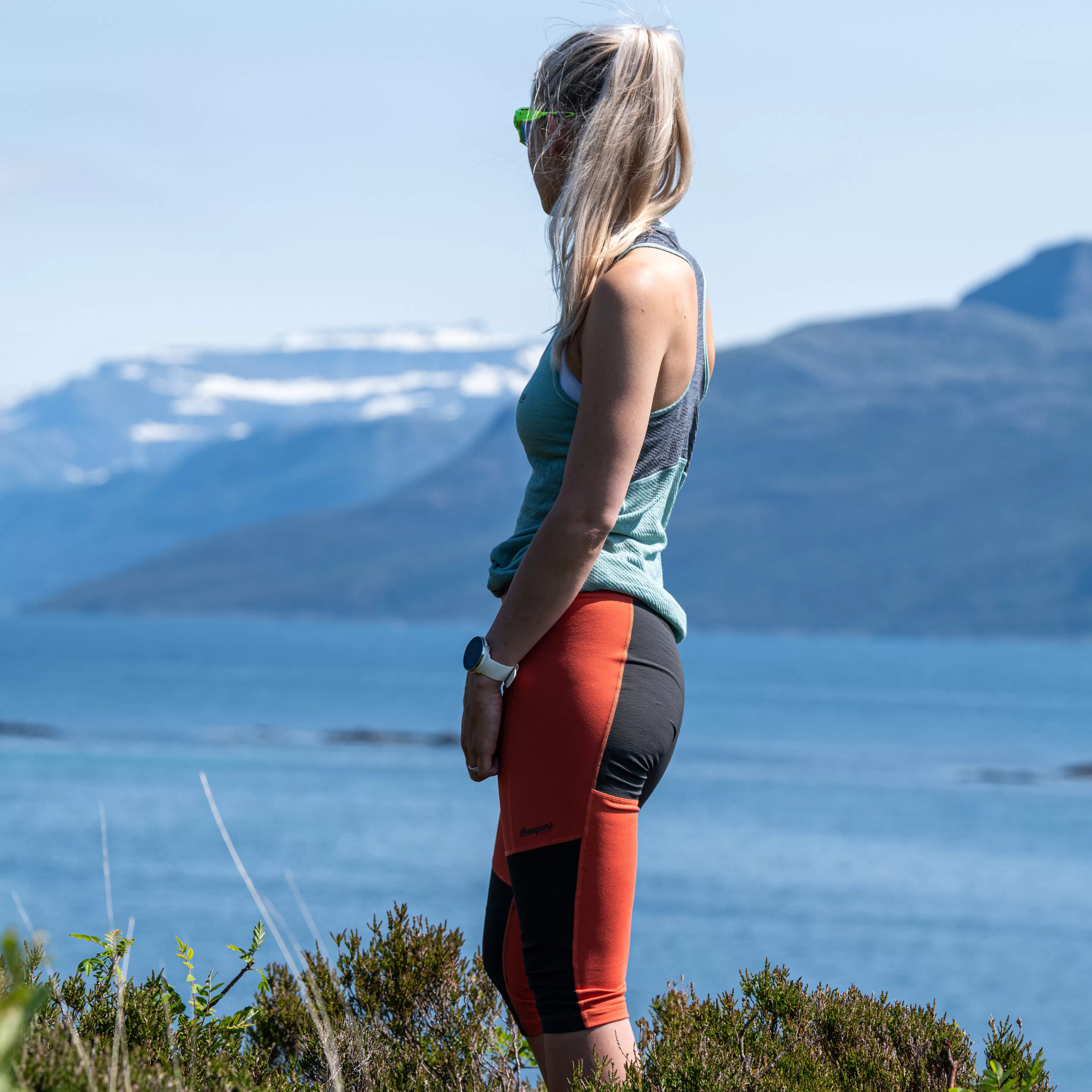 Fløyen ¾ Outdoor Tights Women - | Bergans Store