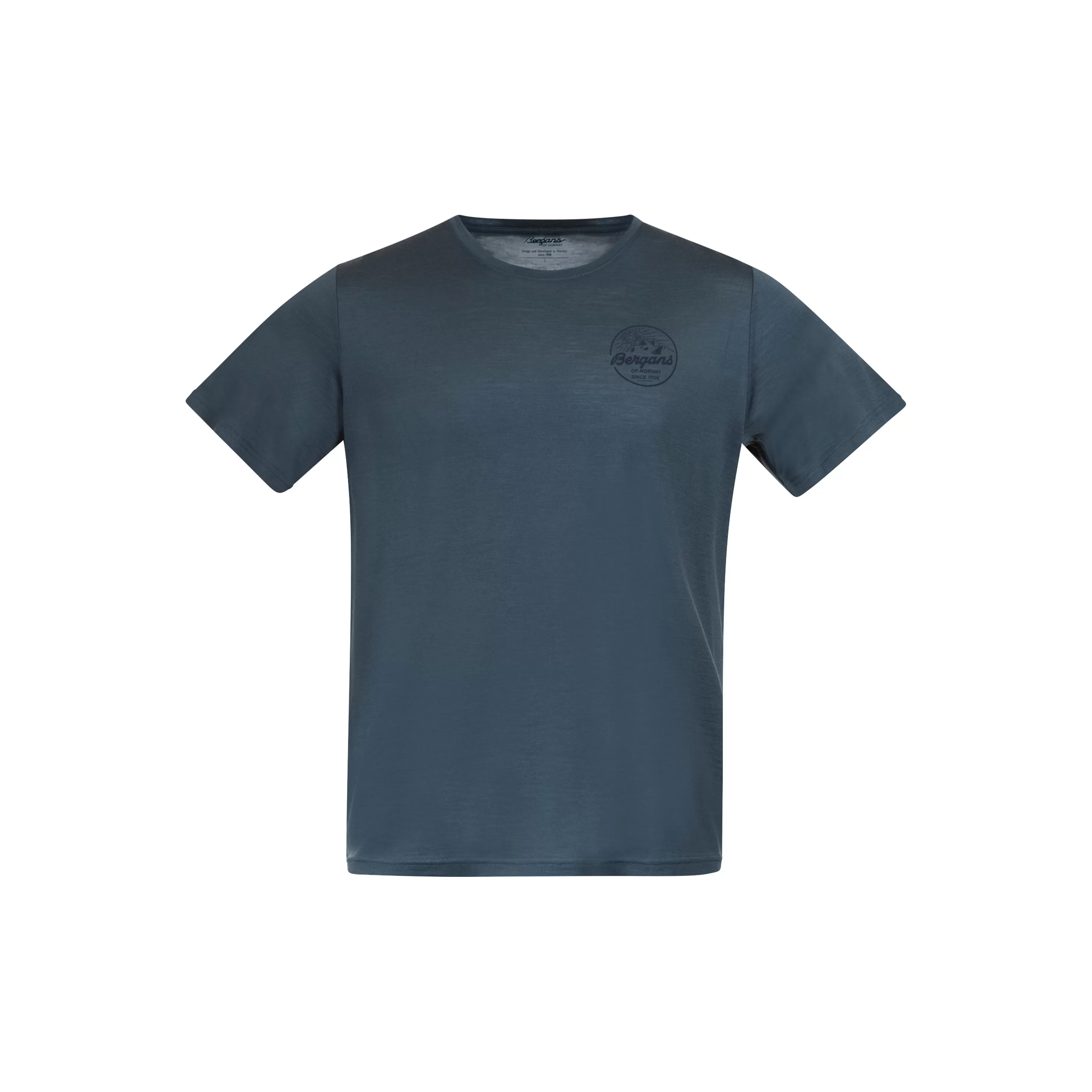 Graphic Wool Tee - | Bergans Sale