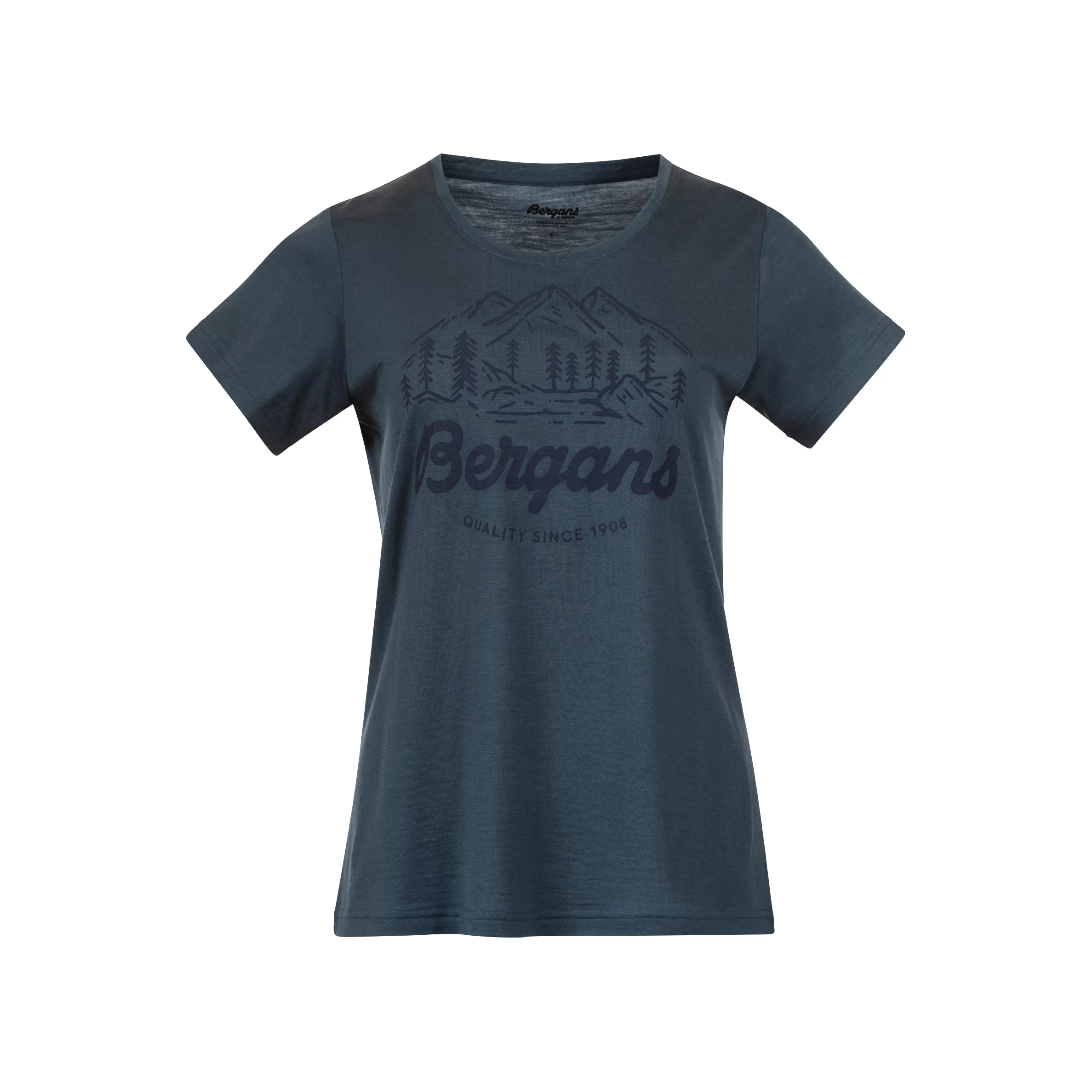 Graphic Wool W Tee - | Bergans Store