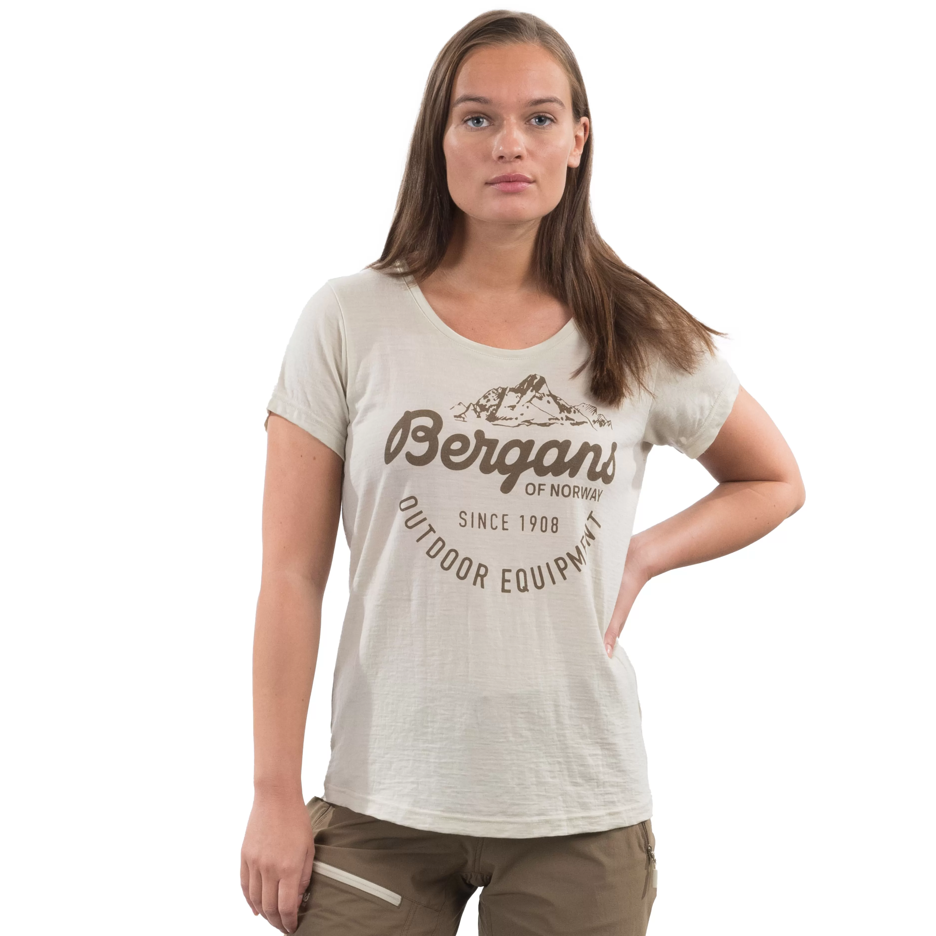 Graphic Wool W Tee - | Bergans Online