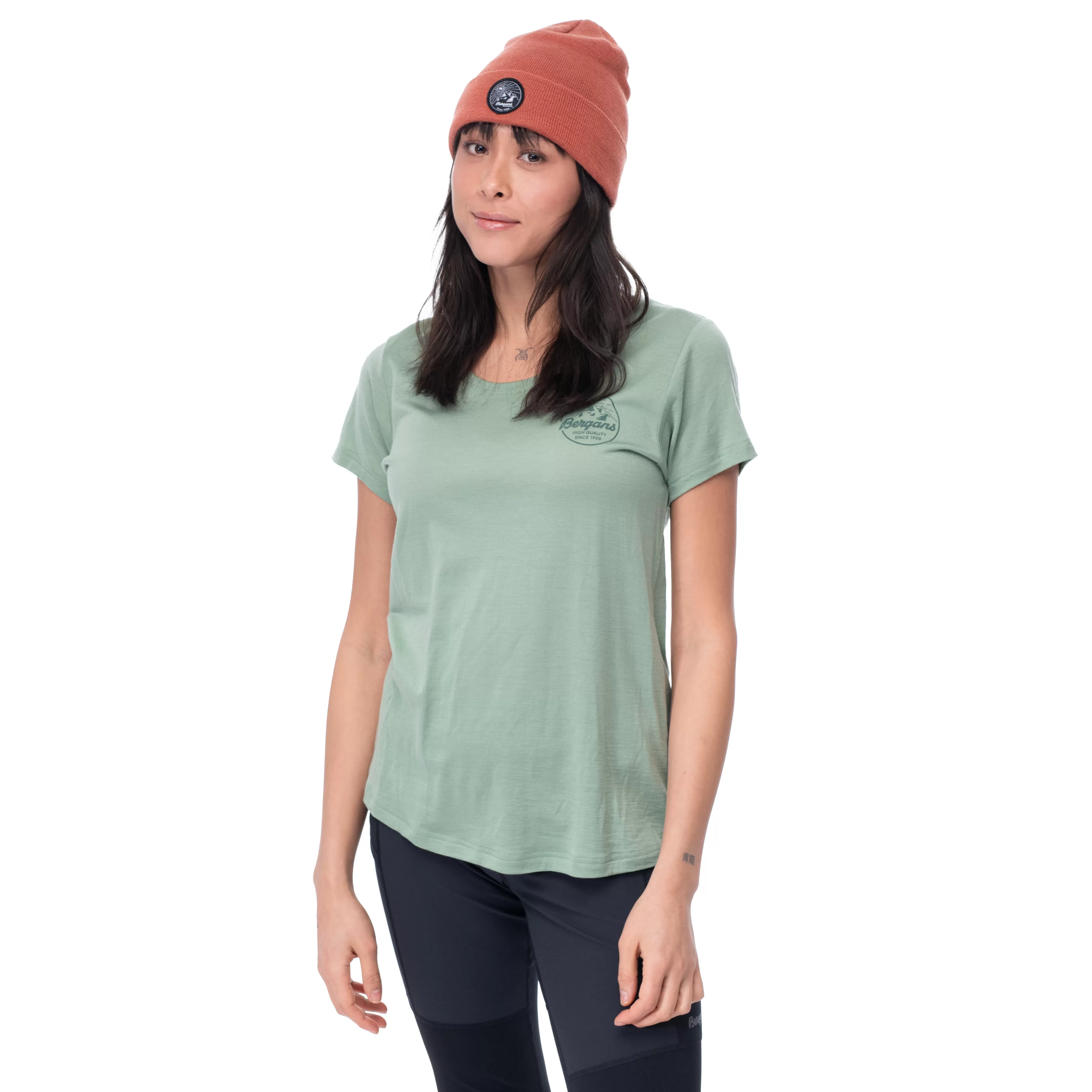 Graphic Wool W Tee - | Bergans Cheap