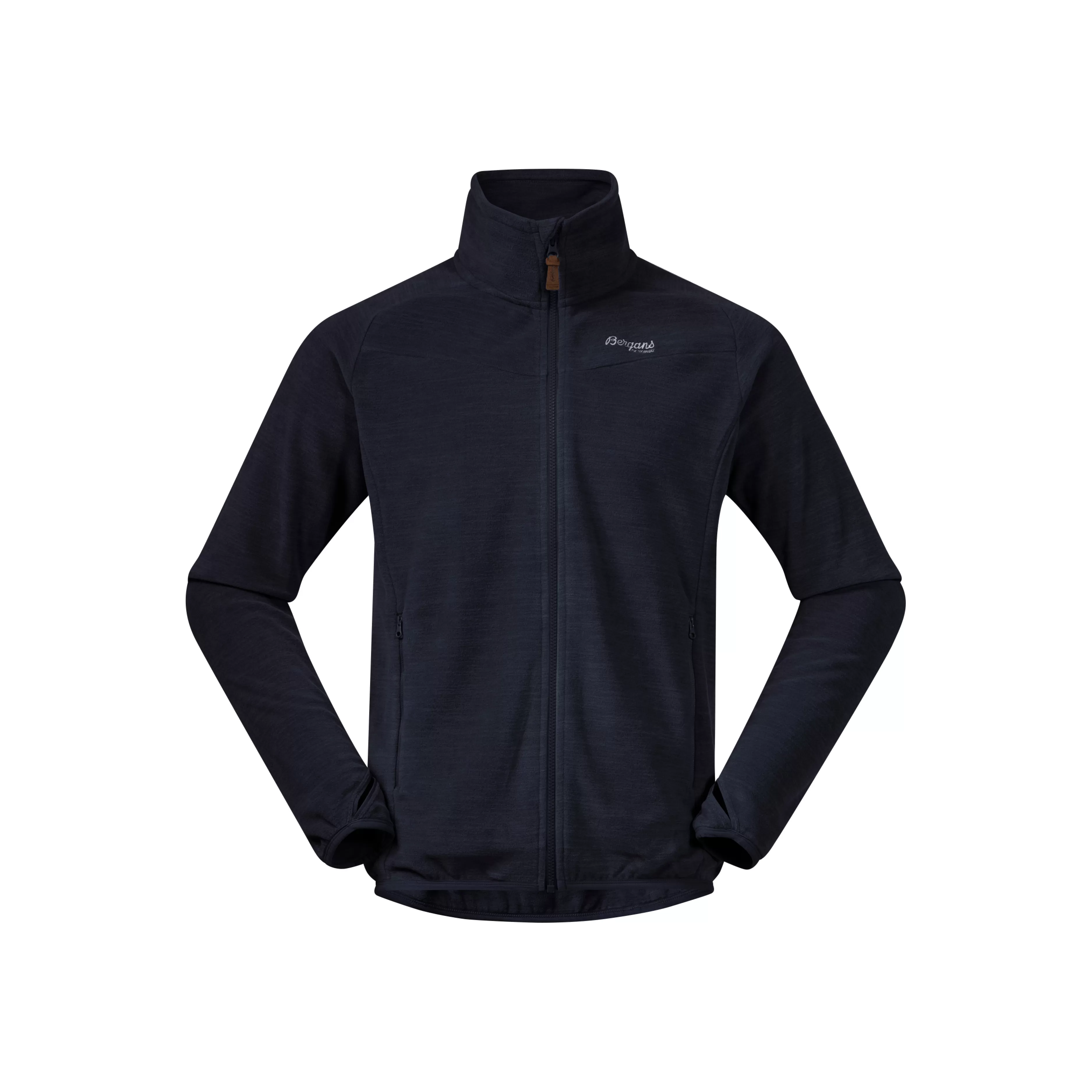 Hareid Fleece Jacket NoHood - | Bergans Fashion