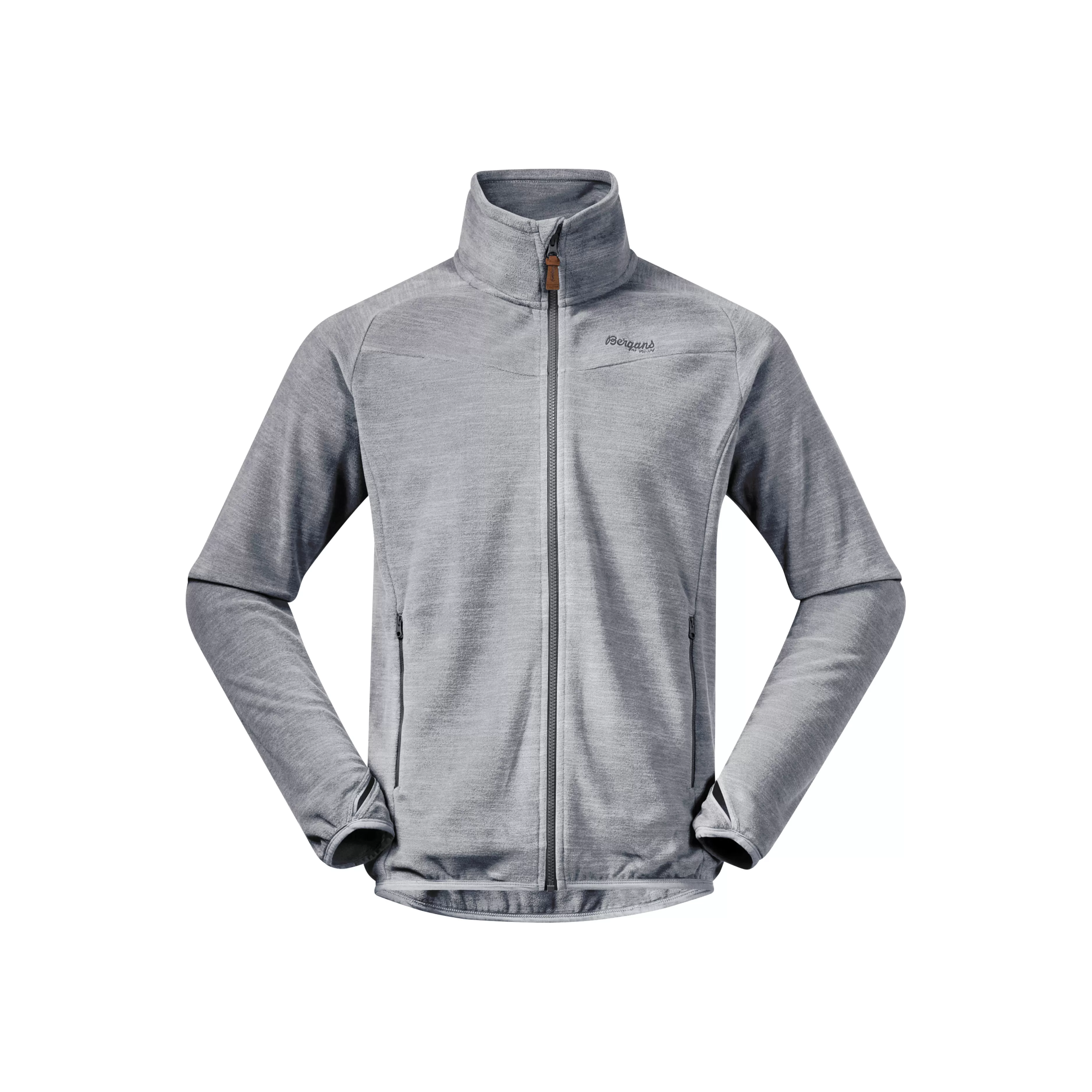 Hareid Fleece Jacket NoHood - | Bergans Best