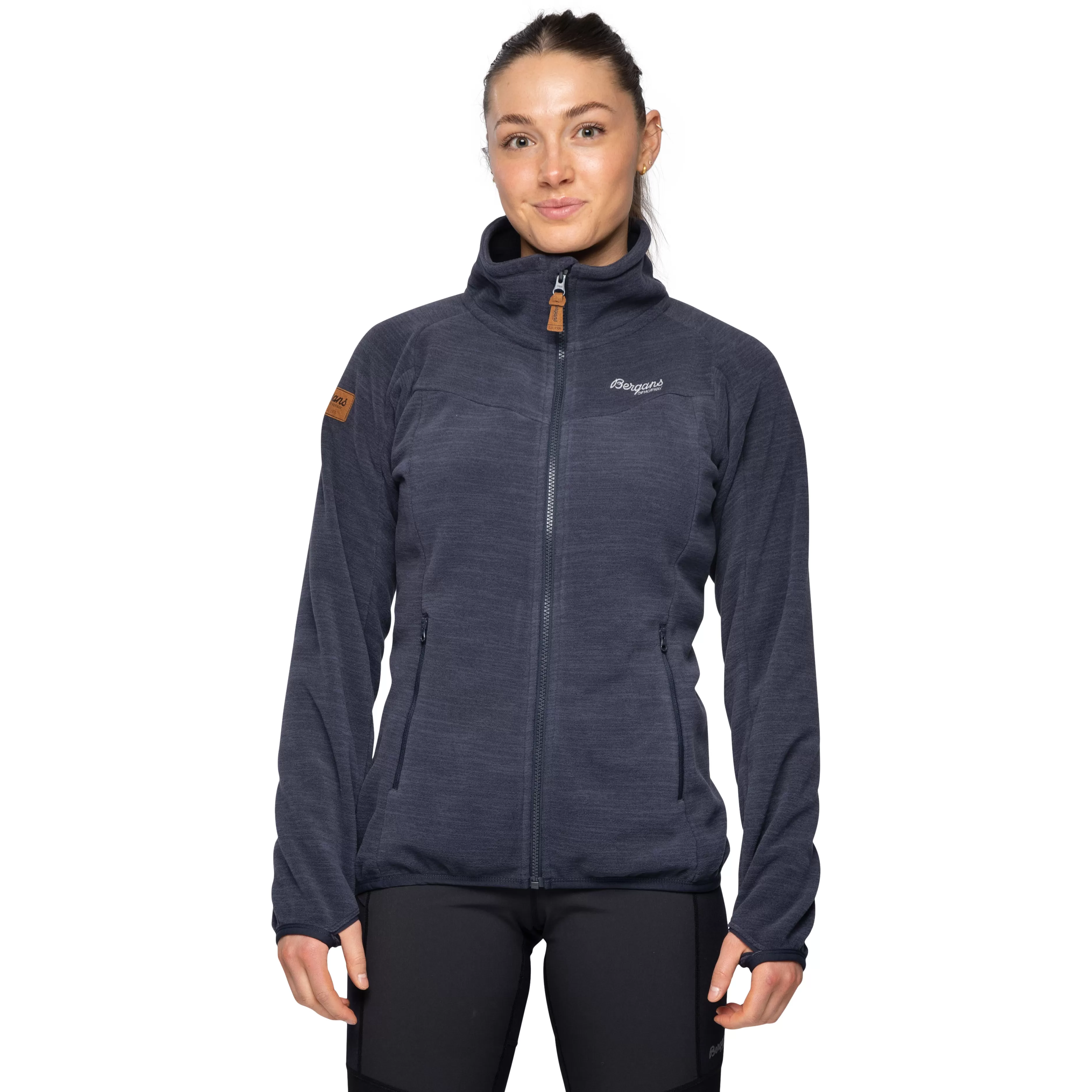 Hareid Fleece W Jacket NoHood - | Bergans Outlet