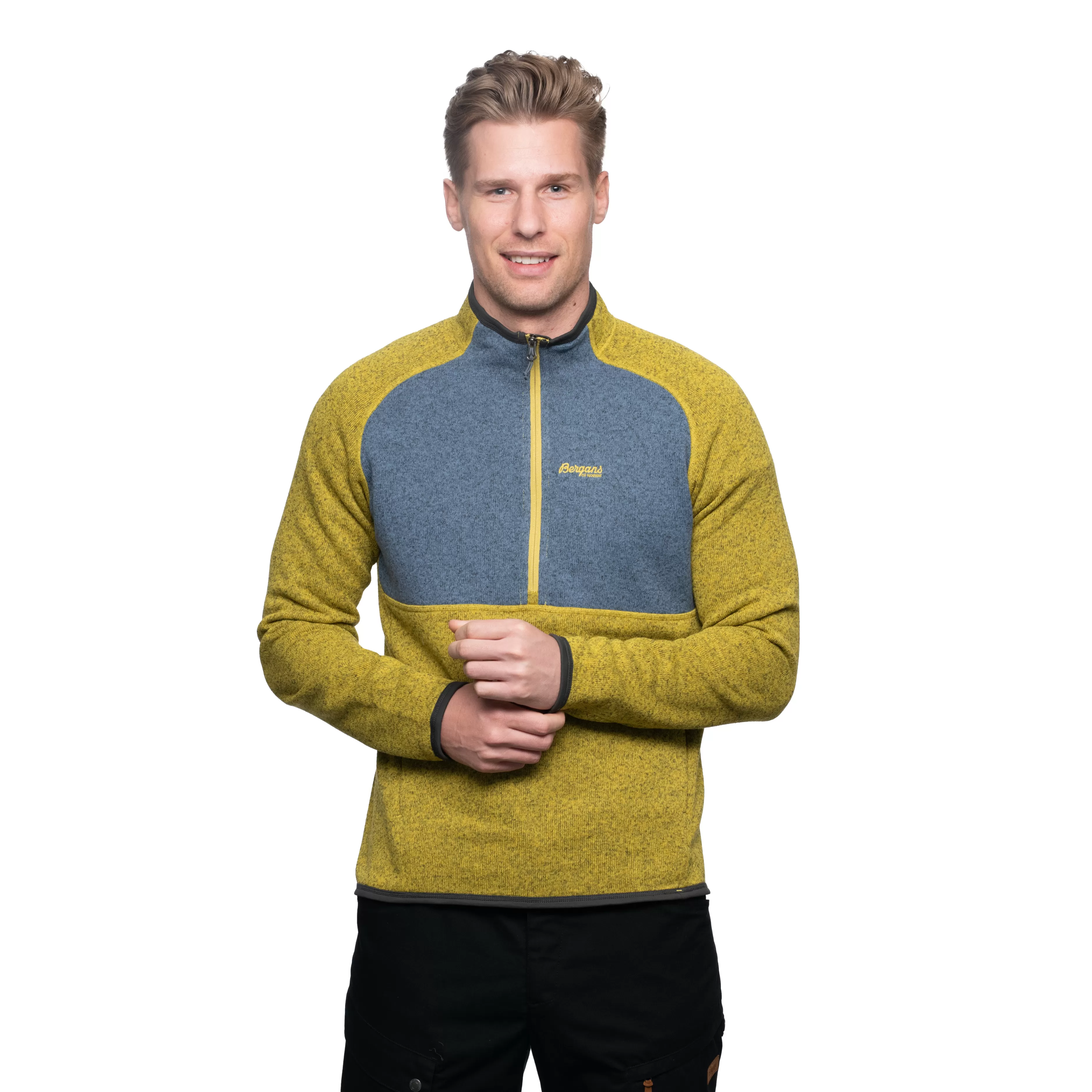 Kamphaug Knitted Half Zip - | Bergans Shop