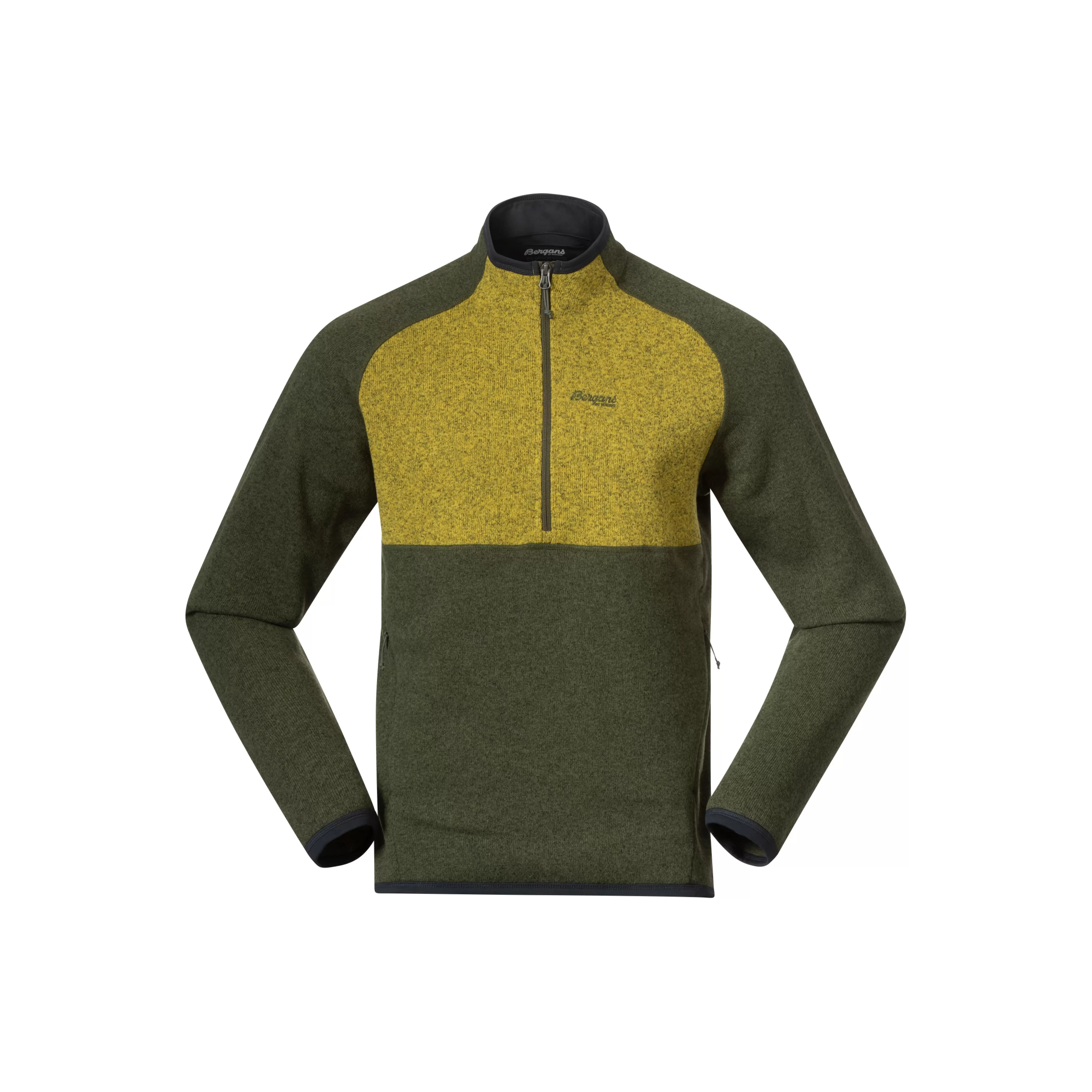 Kamphaug Knitted Half Zip - | Bergans Outlet