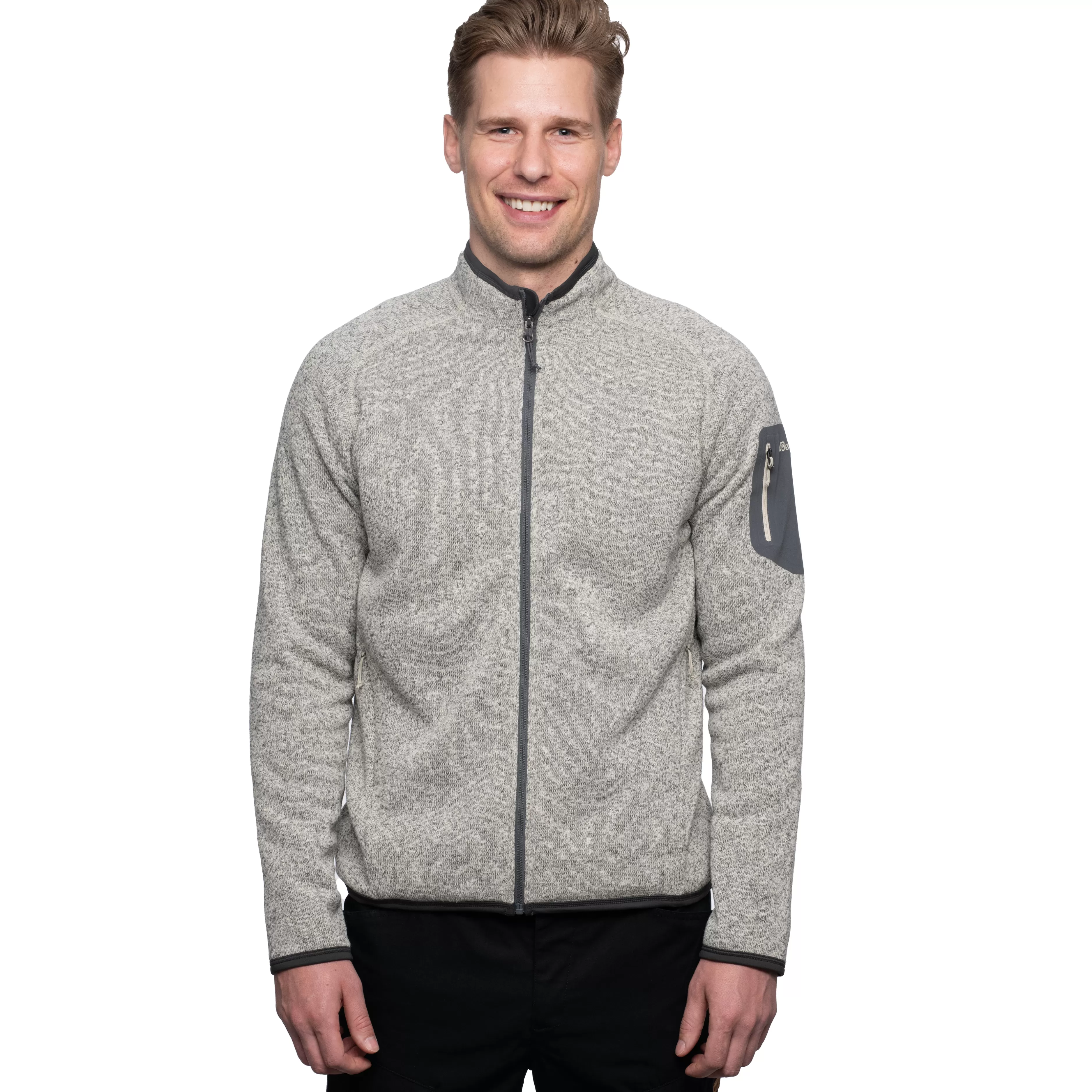 Kamphaug Knitted Jacket - | Bergans Fashion