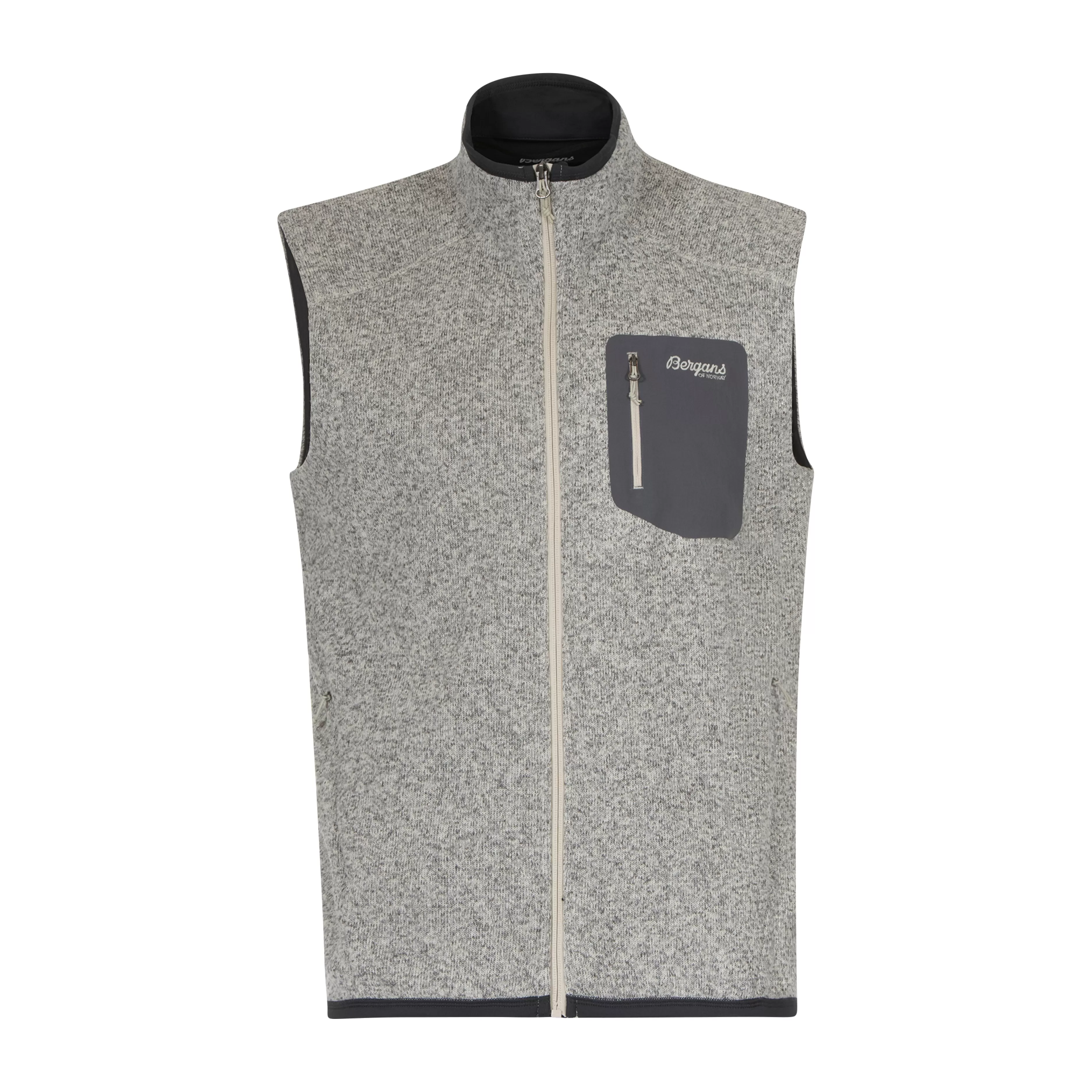 Kamphaug Knitted Vest Men - | Bergans Online