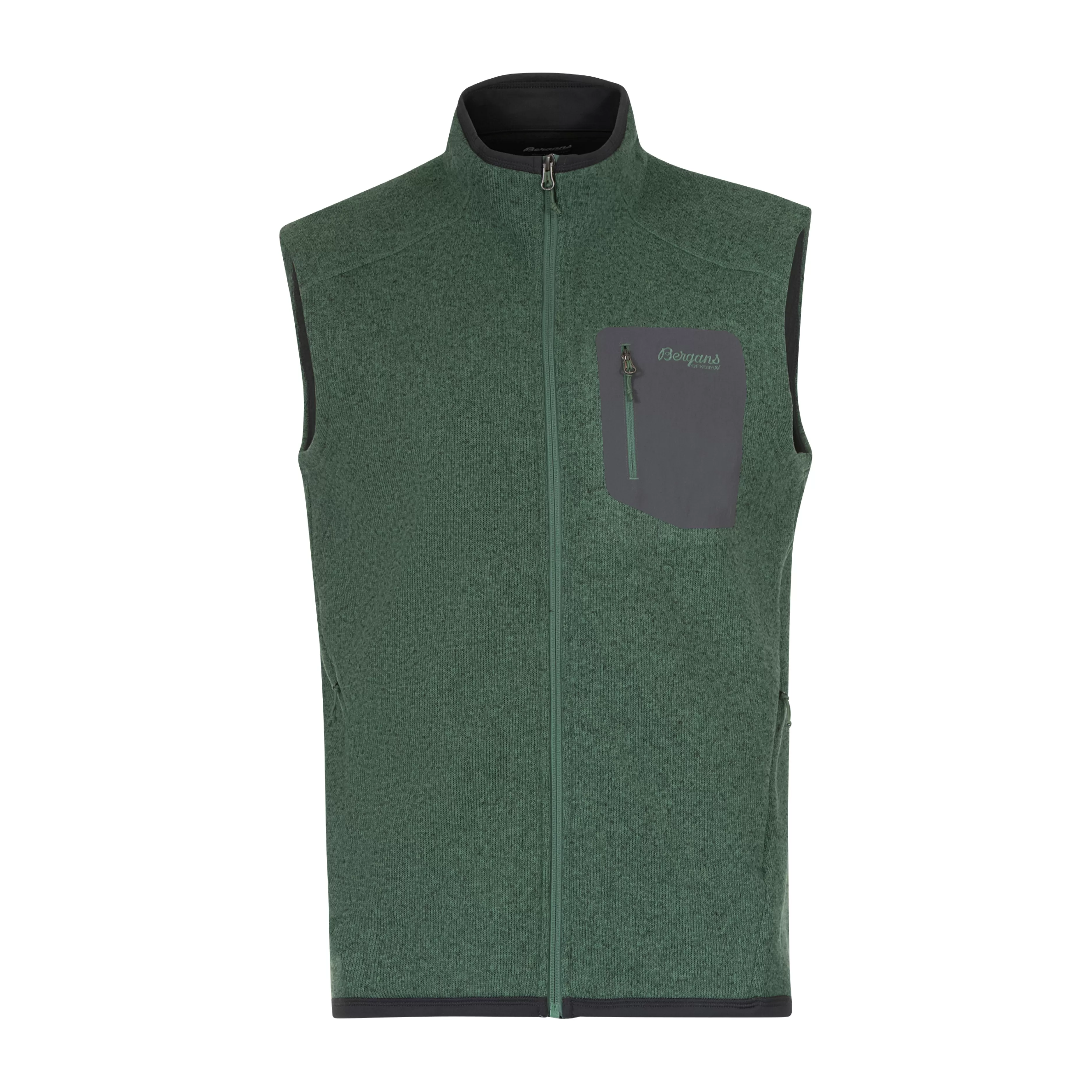 Kamphaug Knitted Vest Men - | Bergans Shop