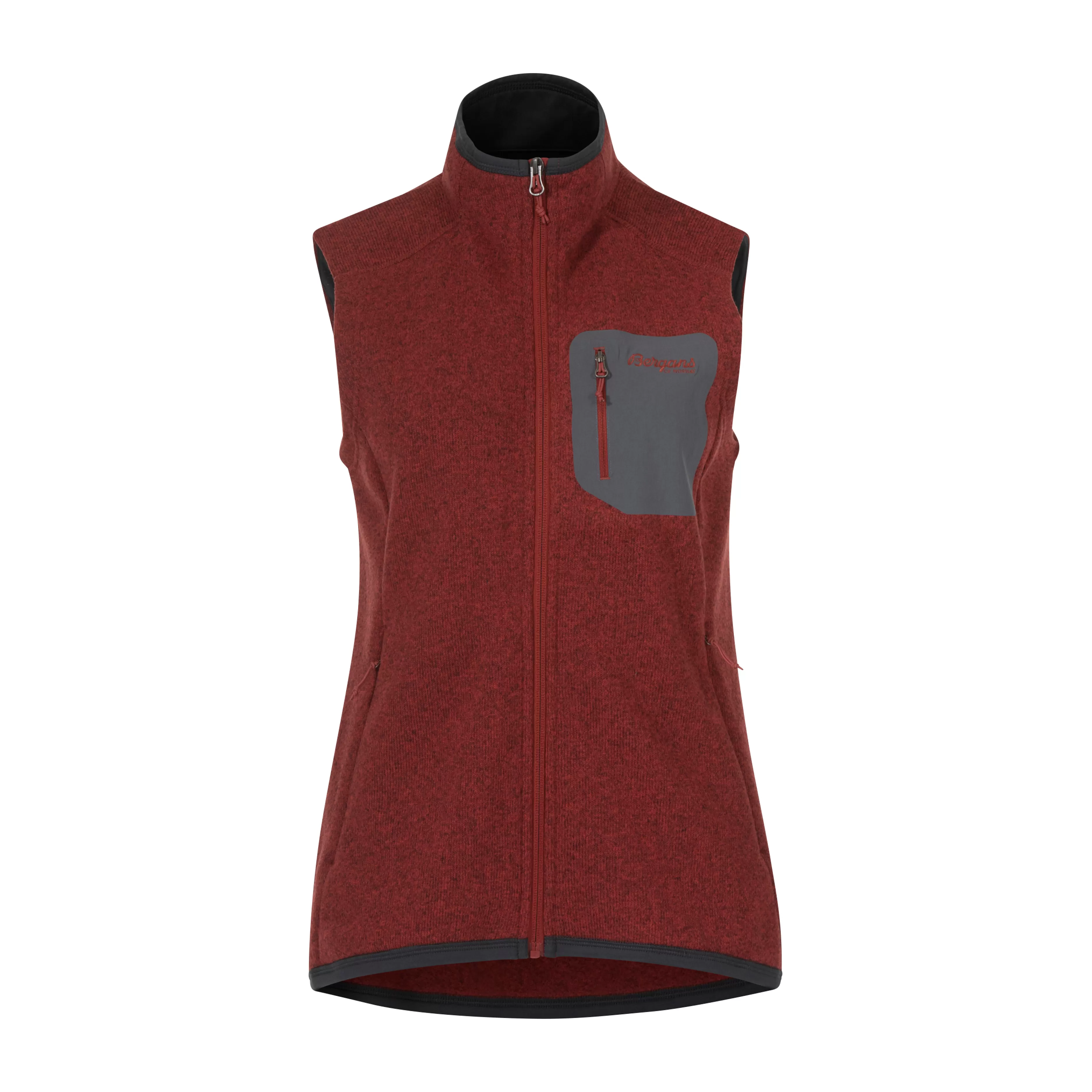 Kamphaug Knitted Vest Women - | Bergans Fashion