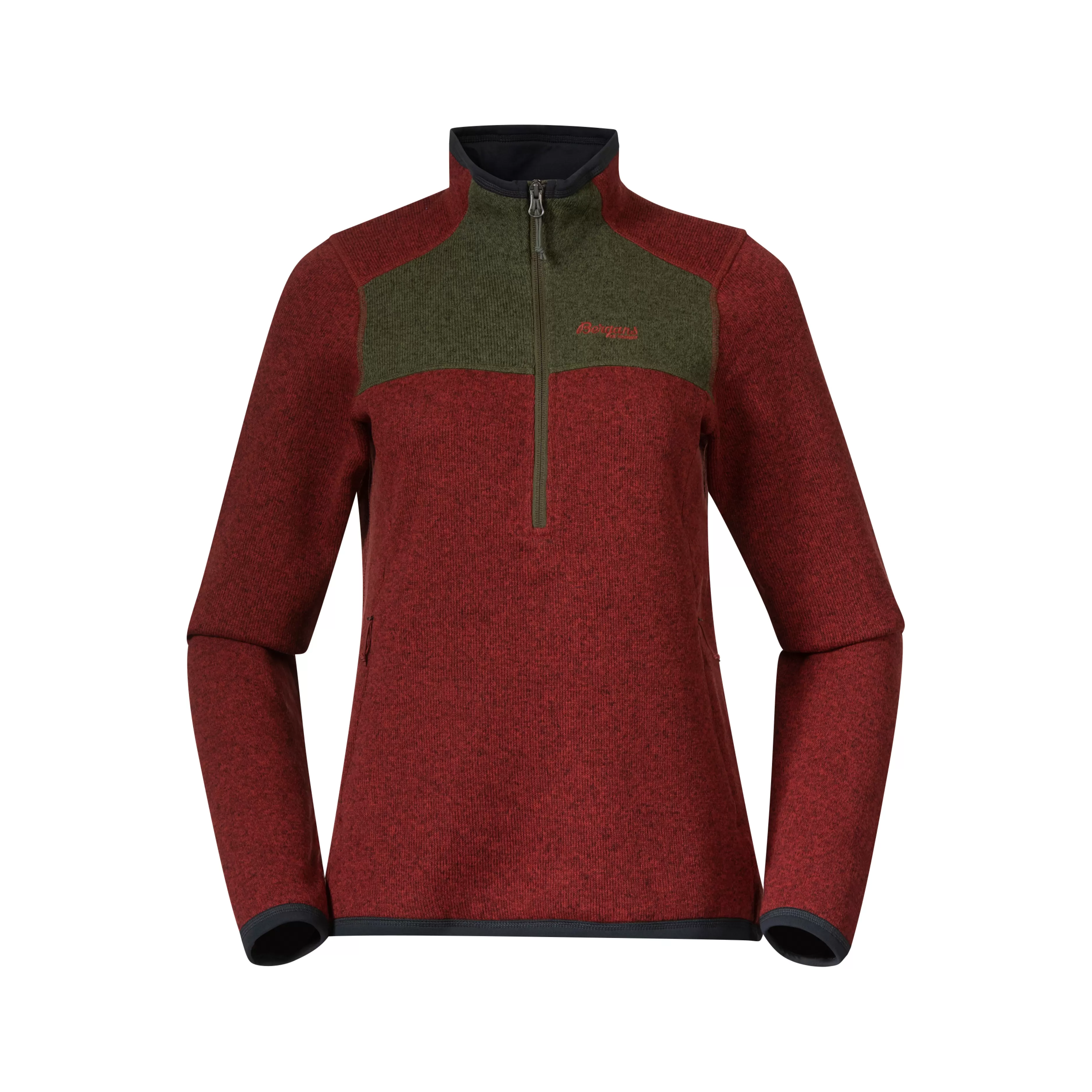 Kamphaug Knitted W Half Zip - | Bergans Cheap