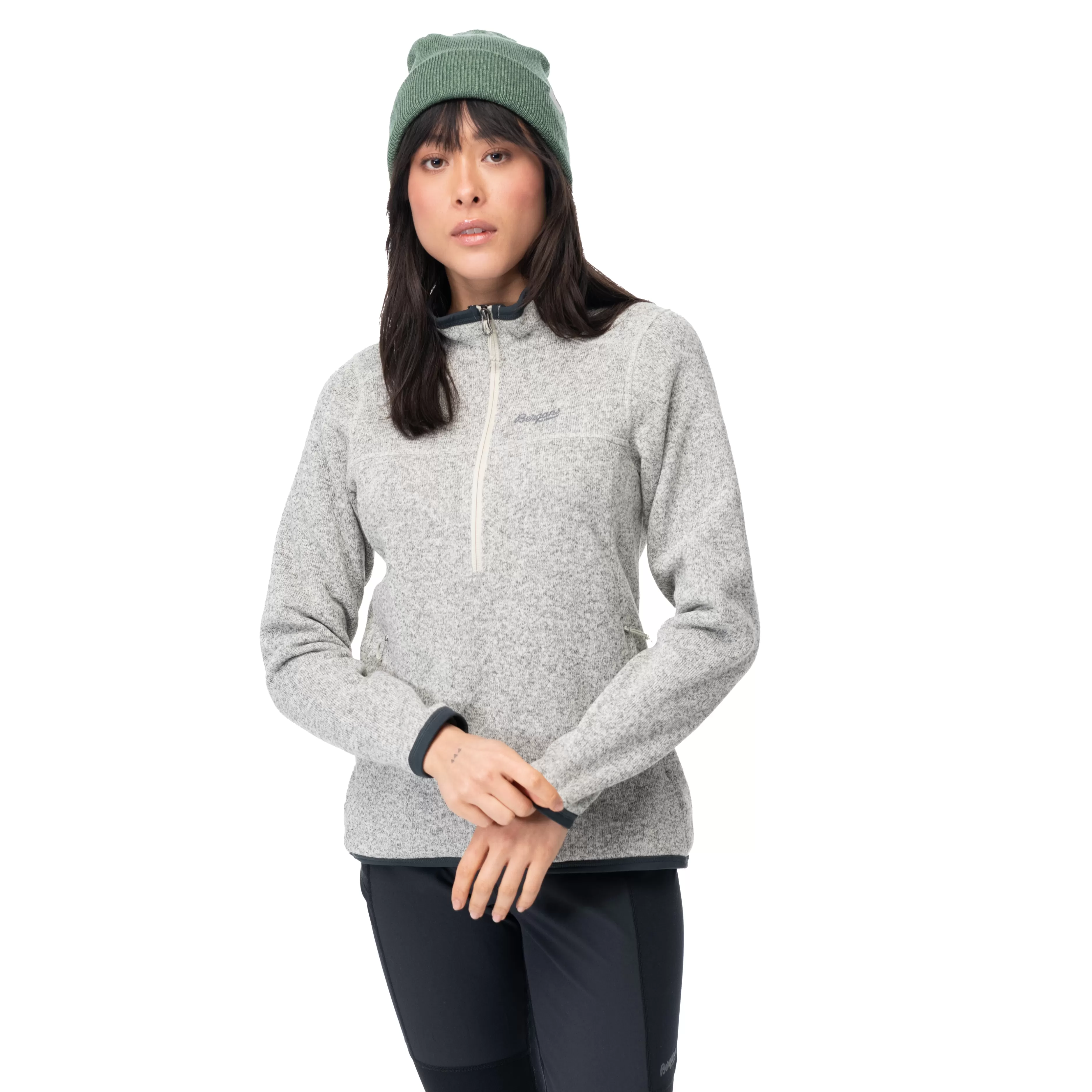 Kamphaug Knitted W Half Zip - | Bergans Best