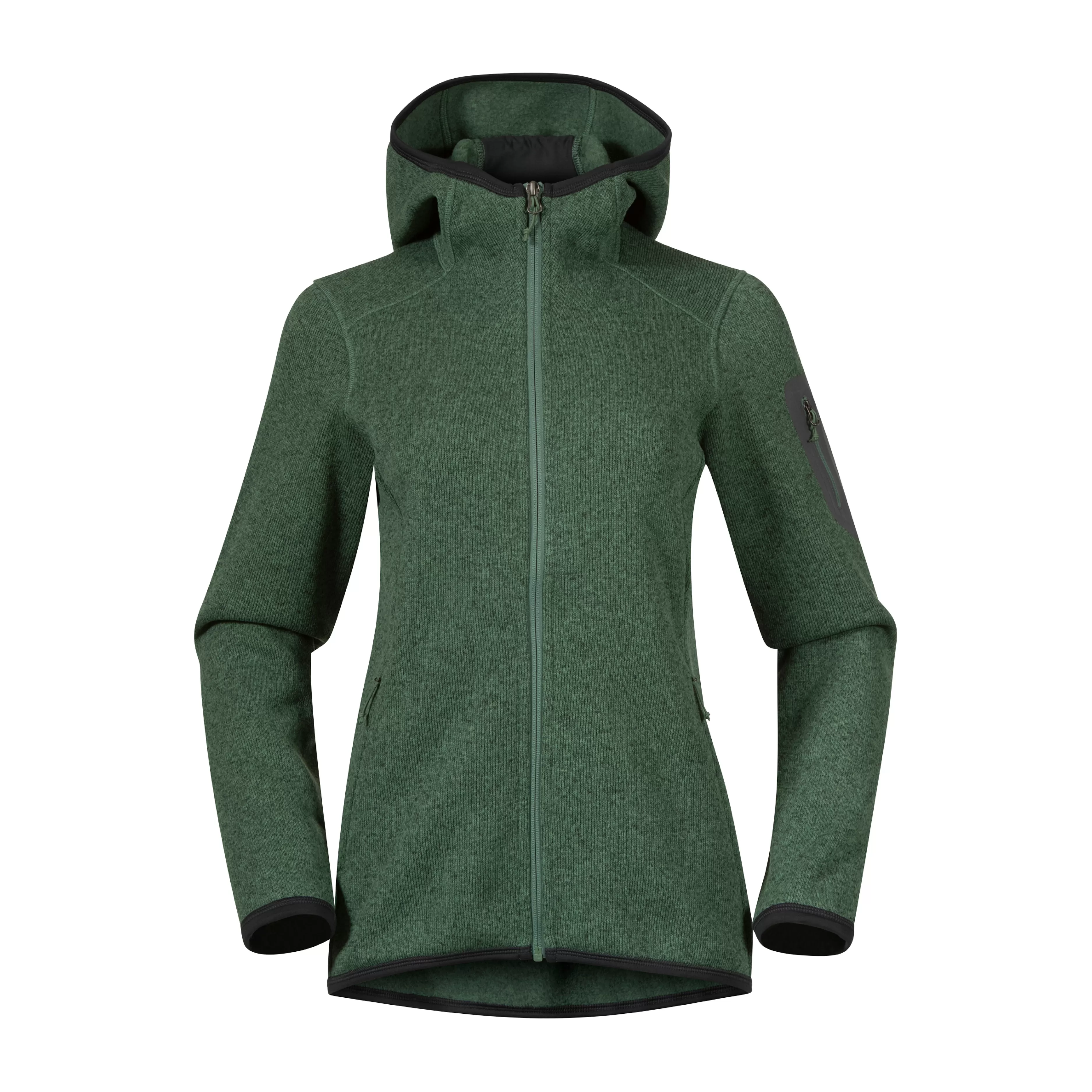 Kamphaug Knitted W Hoodie - | Bergans Discount