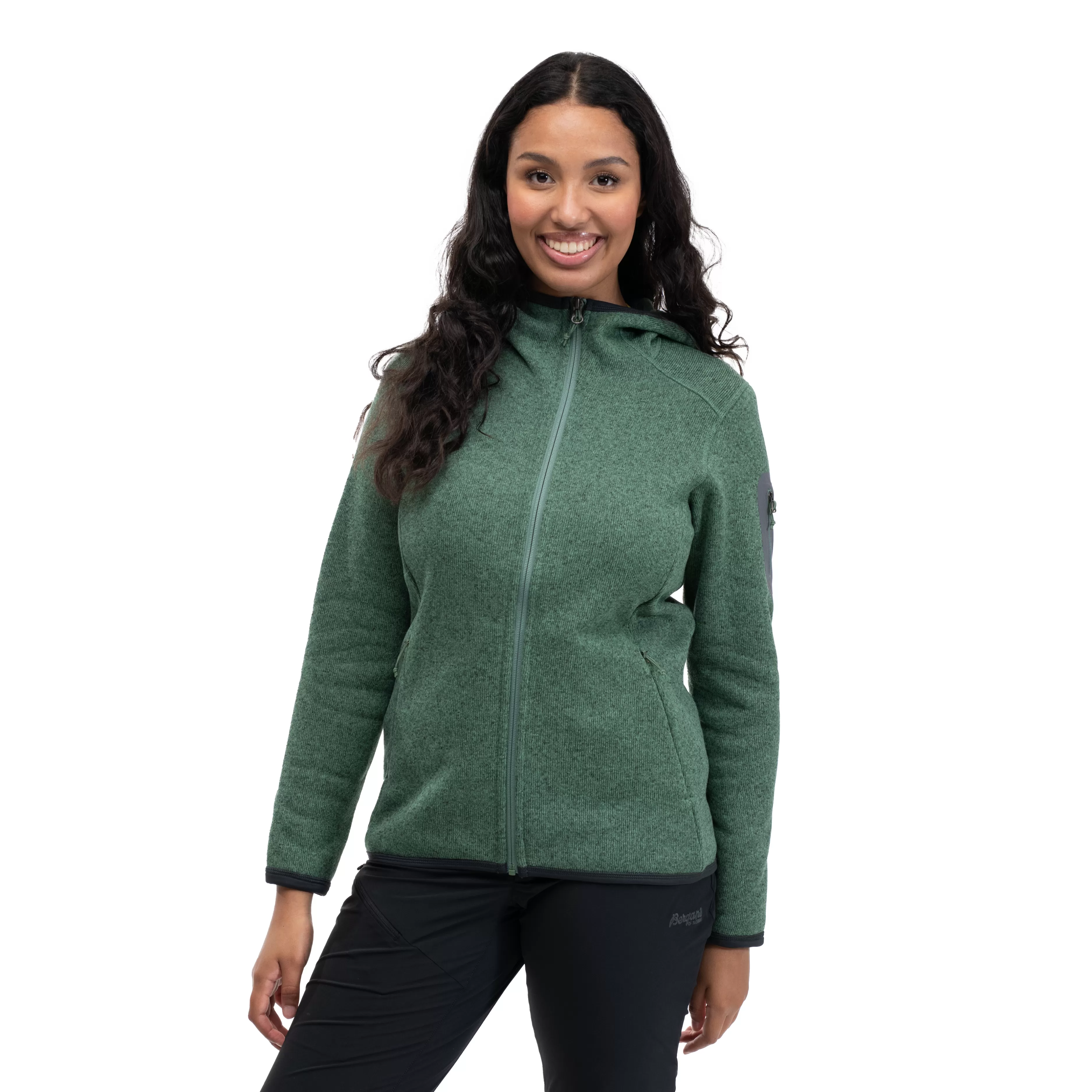 Kamphaug Knitted W Hoodie - | Bergans Discount