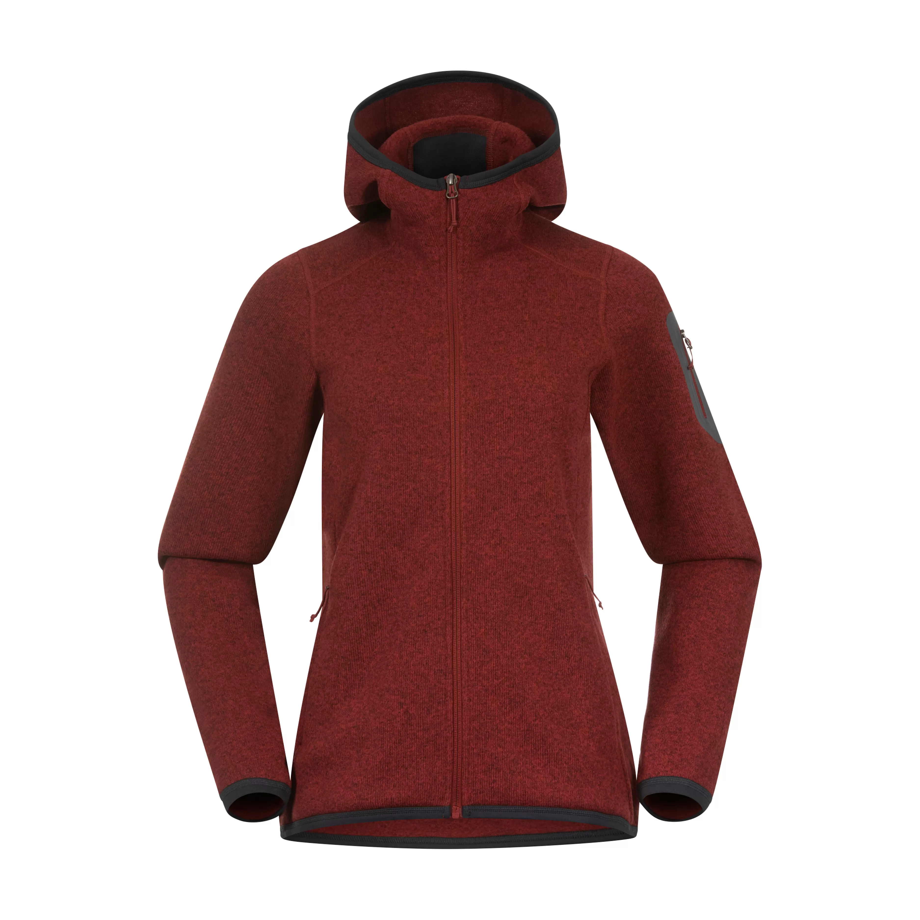 Kamphaug Knitted W Hoodie - | Bergans Best Sale