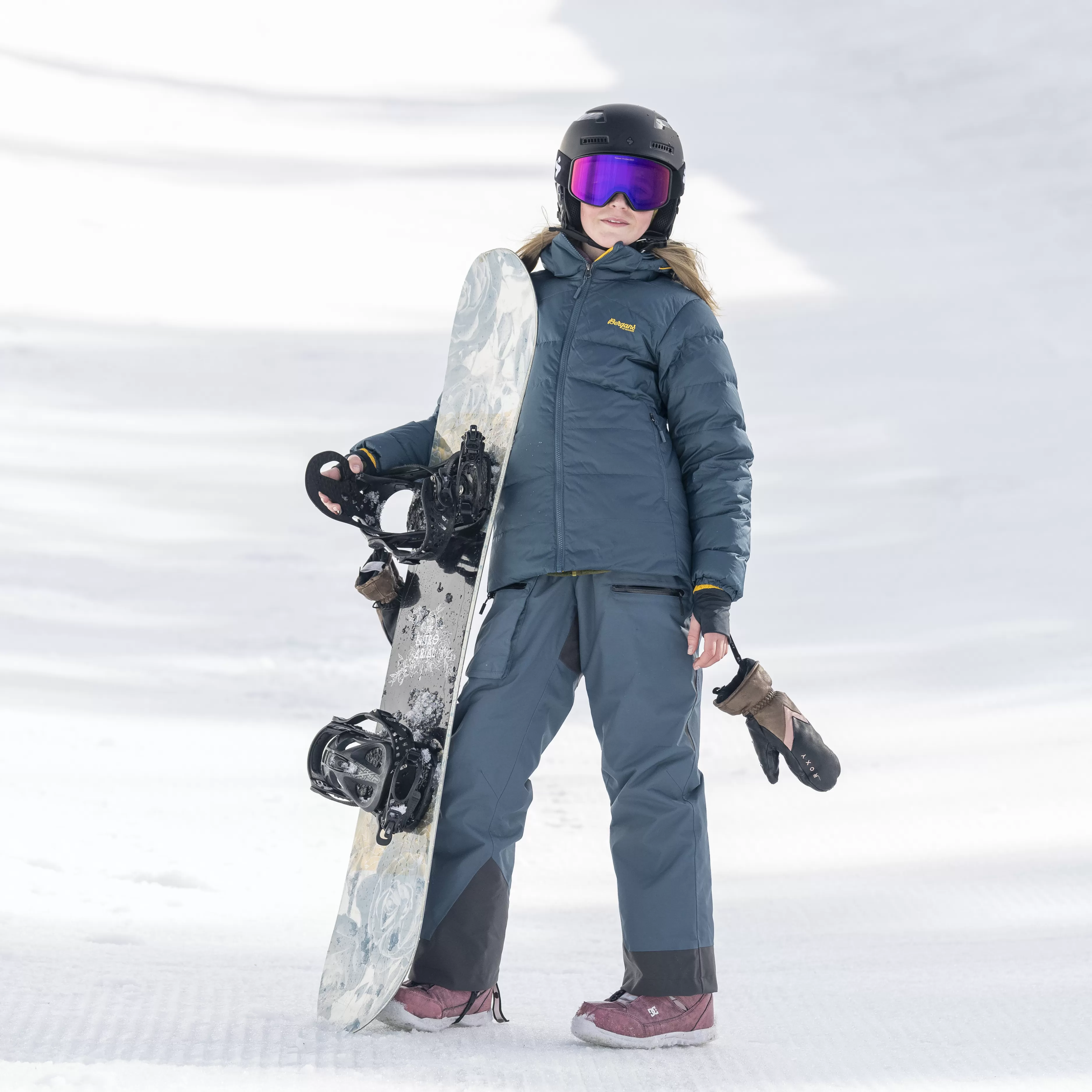 Knyken Insulated Youth Loosefit Pants - | Bergans Flash Sale