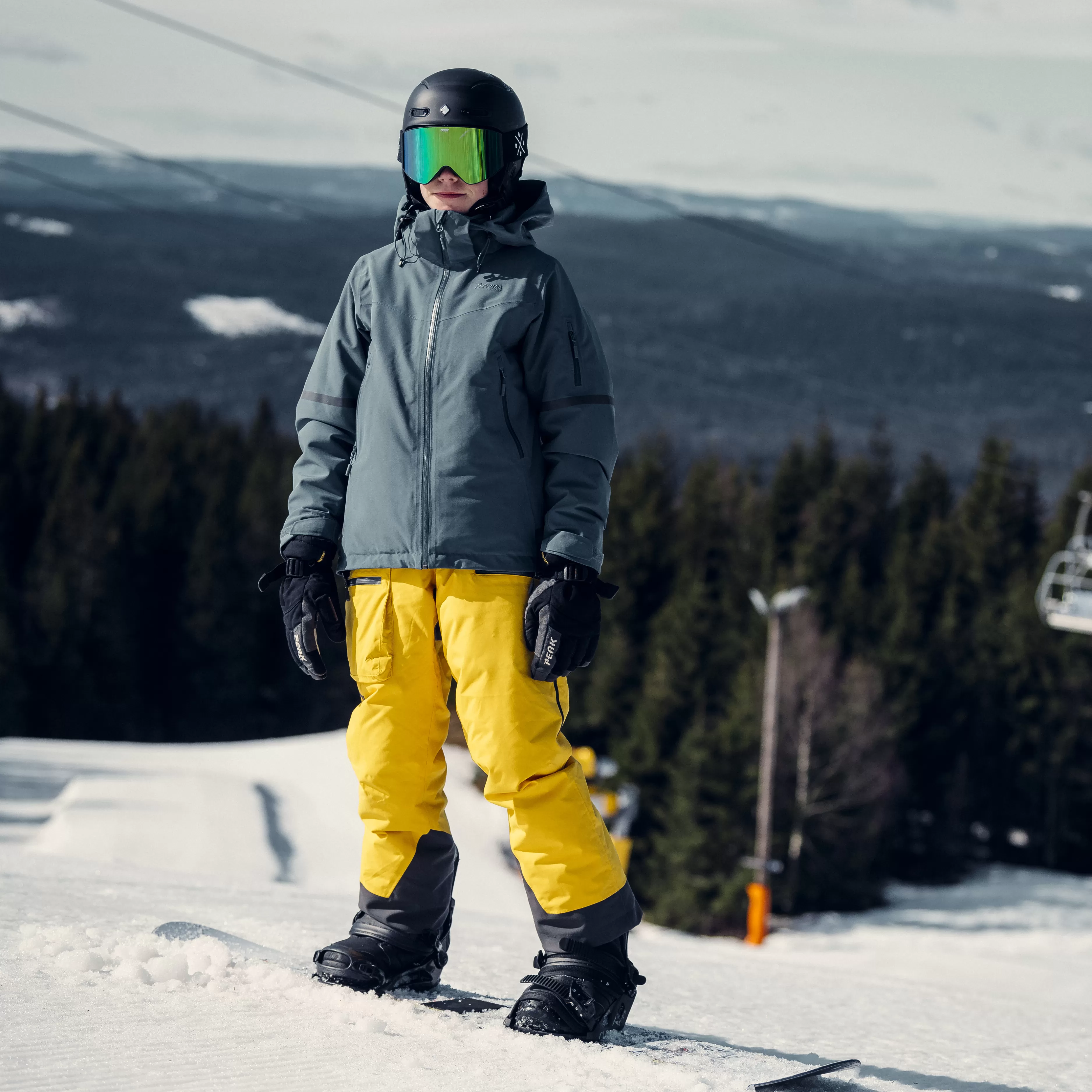 Knyken Insulated Youth Loosefit Pants - | Bergans Store