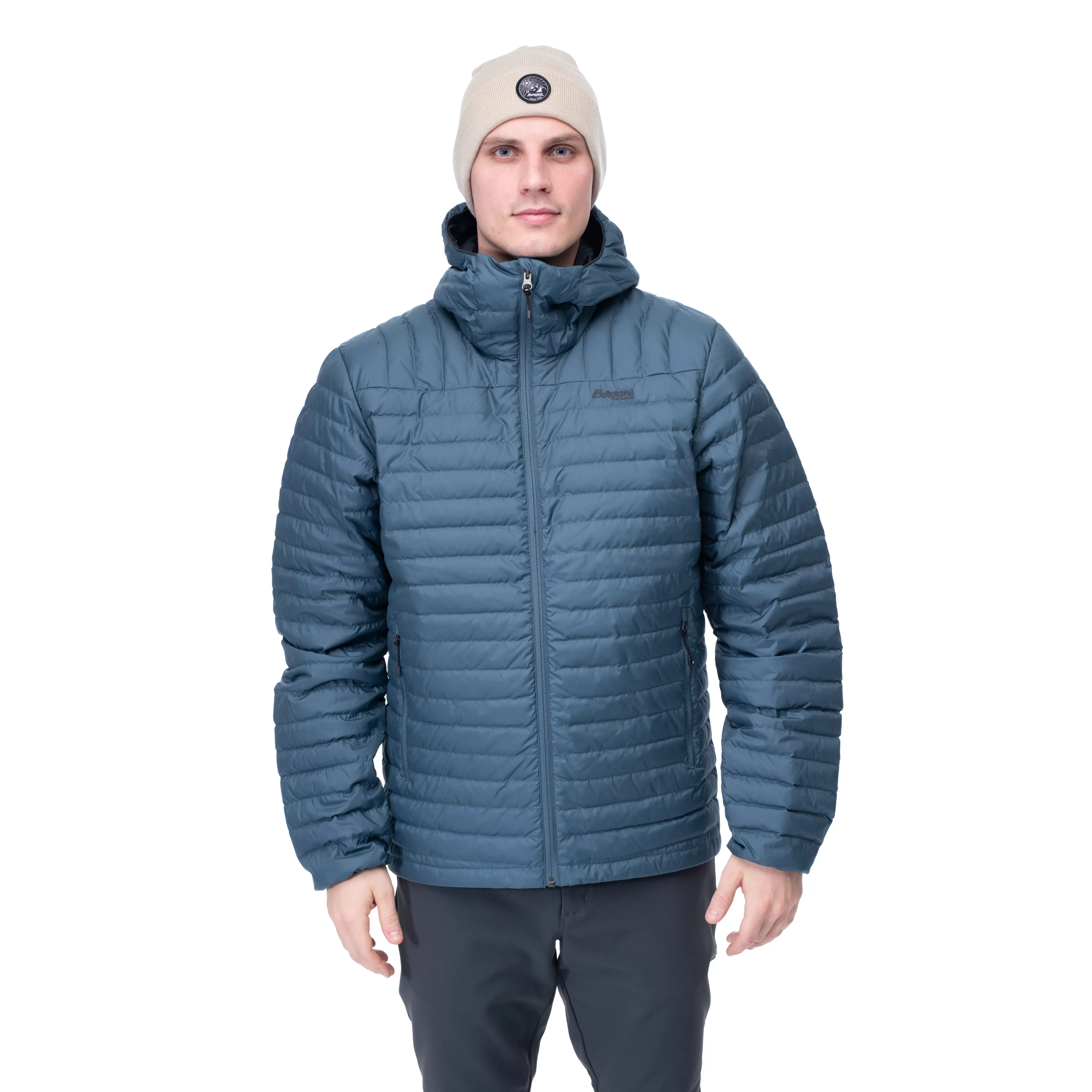 Lava Light Down Jacket W/Hood Men - | Bergans Fashion