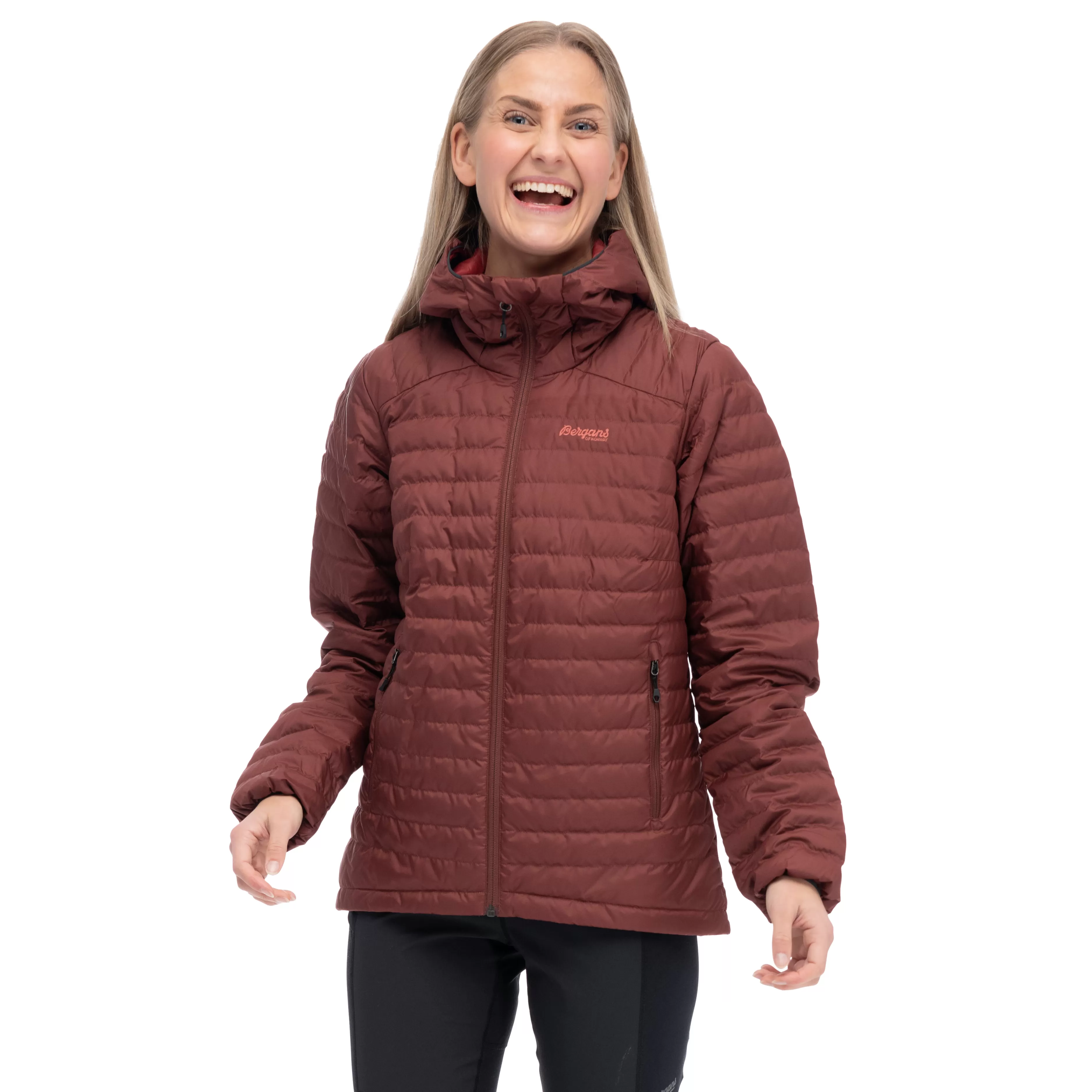 Lava Light Down Jacket W/Hood Women - | Bergans New