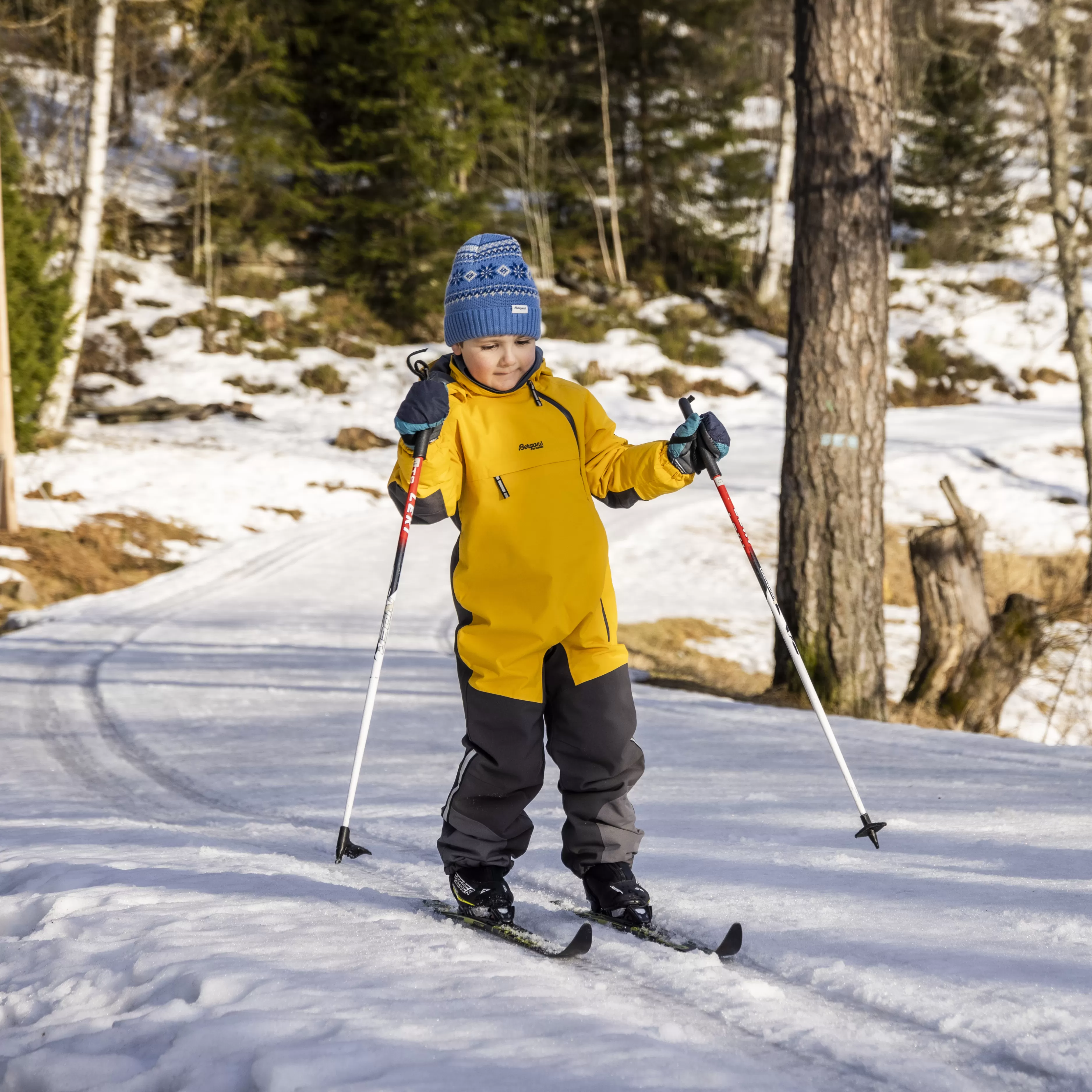 Lilletind Insulated Kids Coverall - | Bergans Best