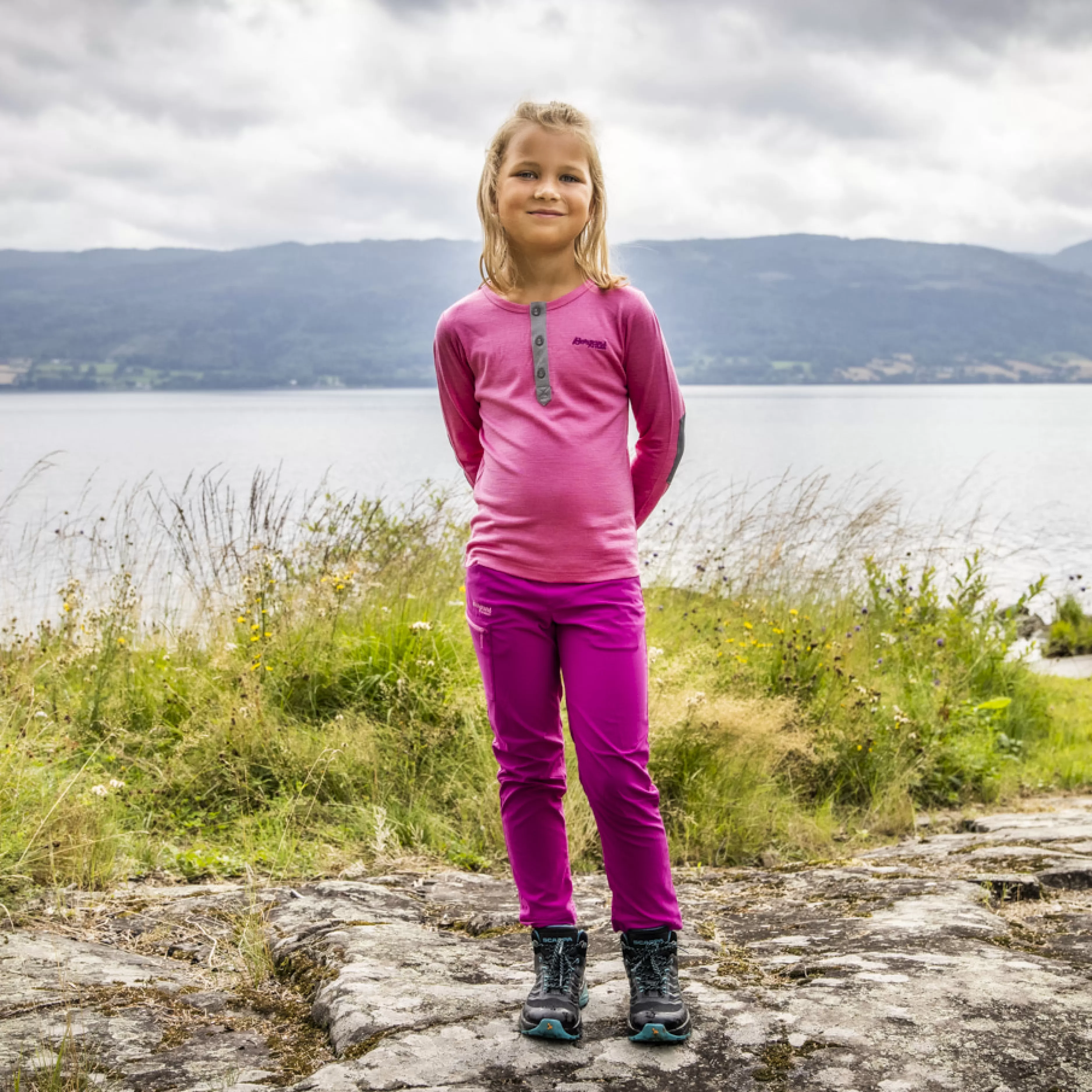 Lilletind V2 Light Softshell Kids Pants - | Bergans Shop