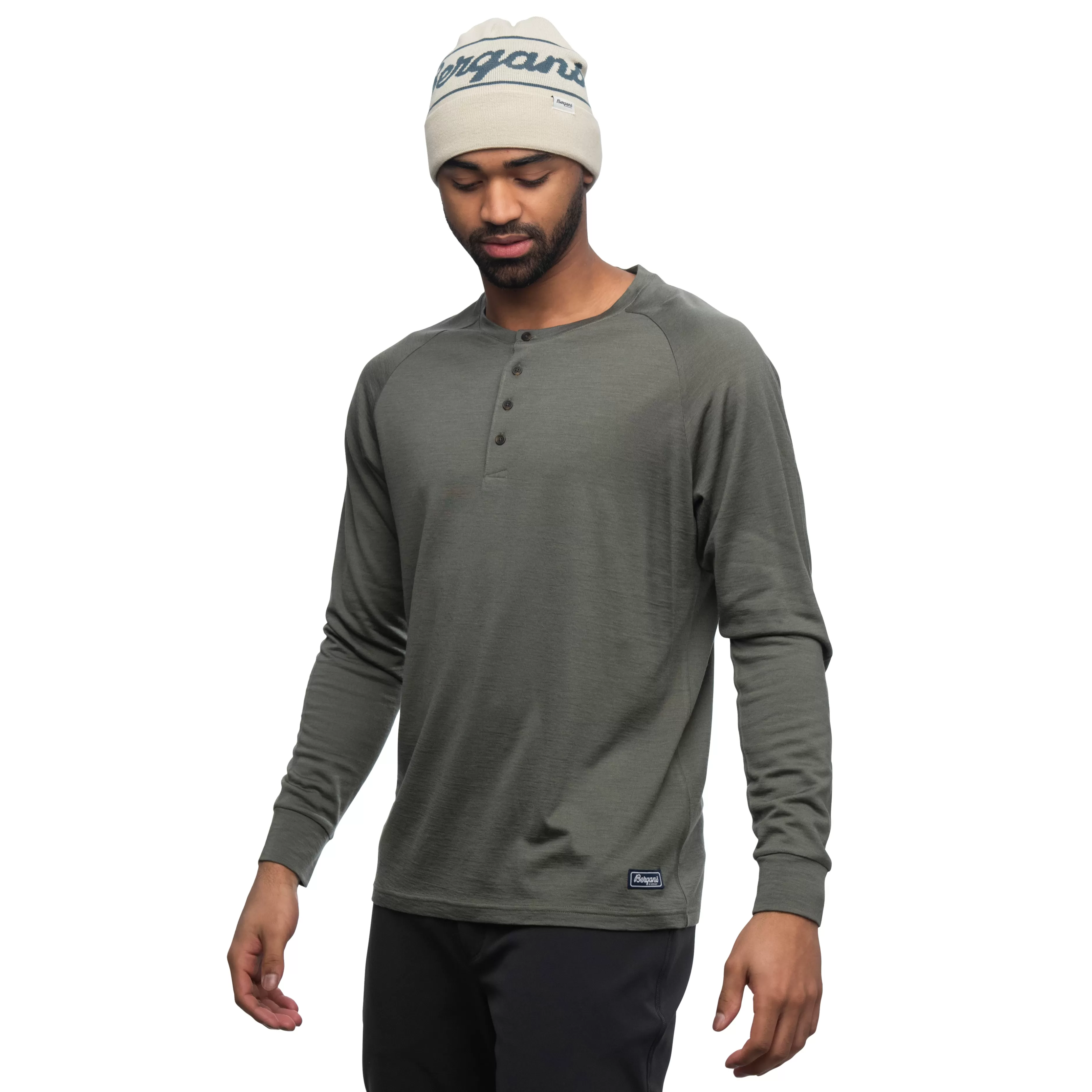 Lysebu Wool Henley - | Bergans Discount