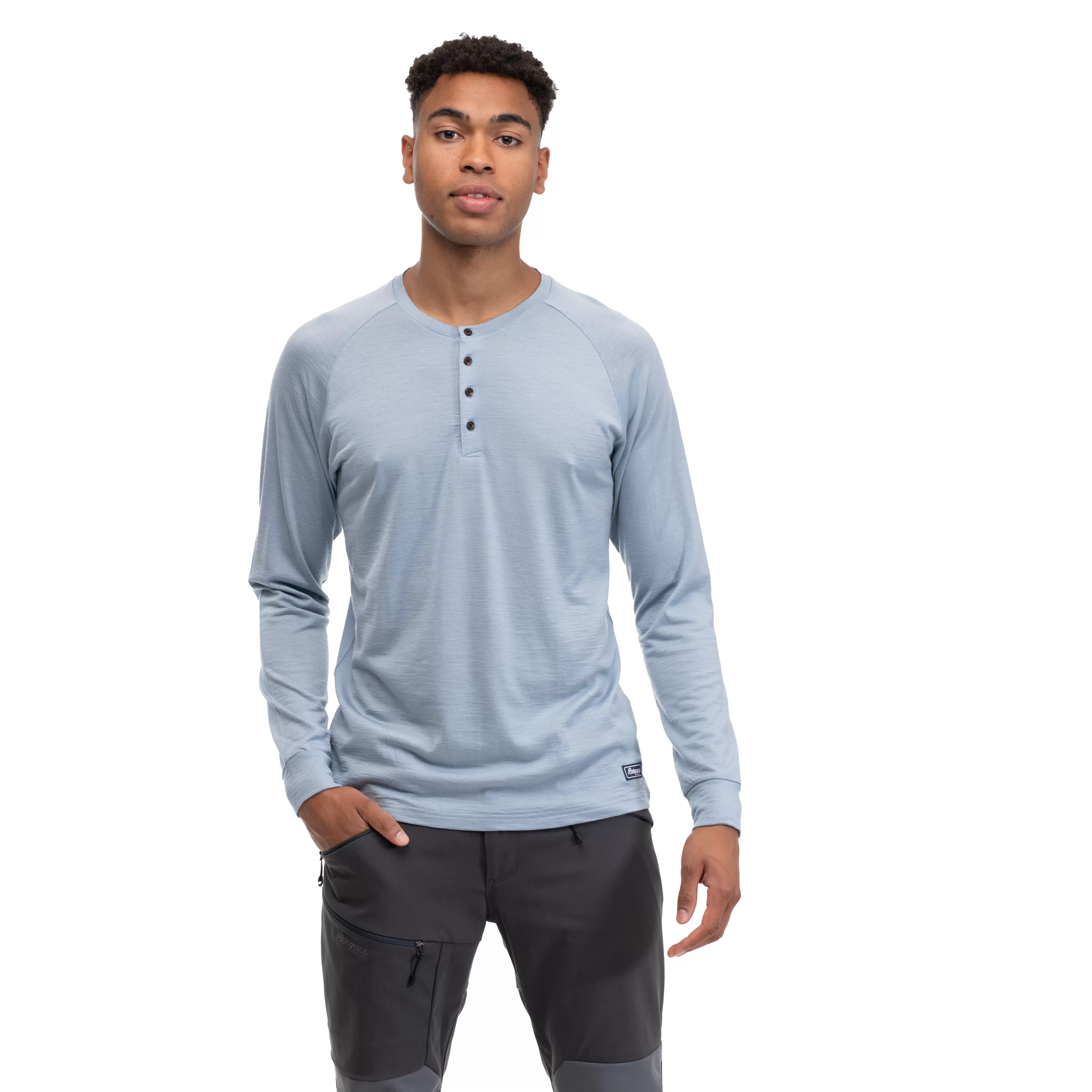 Lysebu Wool Henley - | Bergans Discount