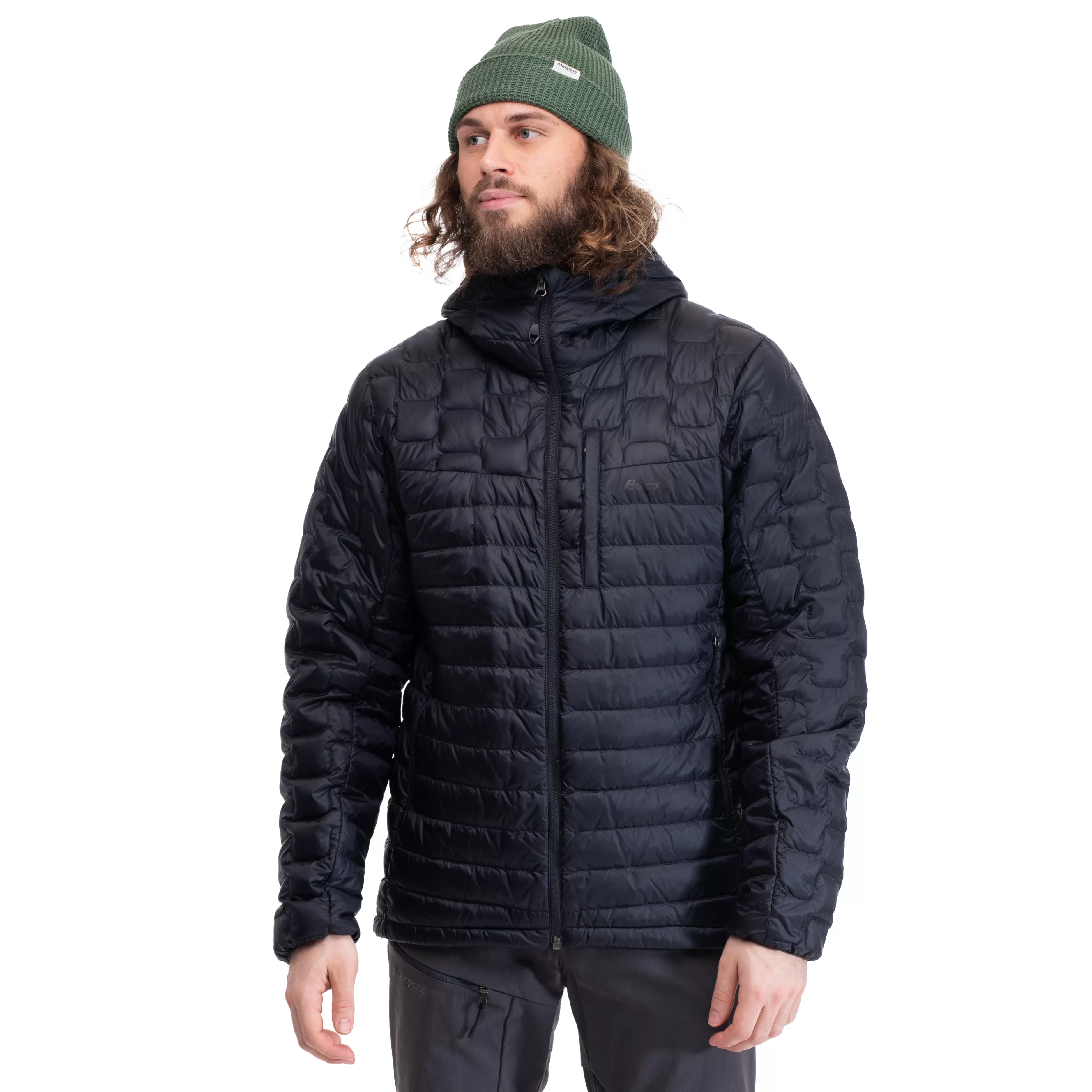 Magma Light Down Jacket W/Hood Men - | Bergans Clearance