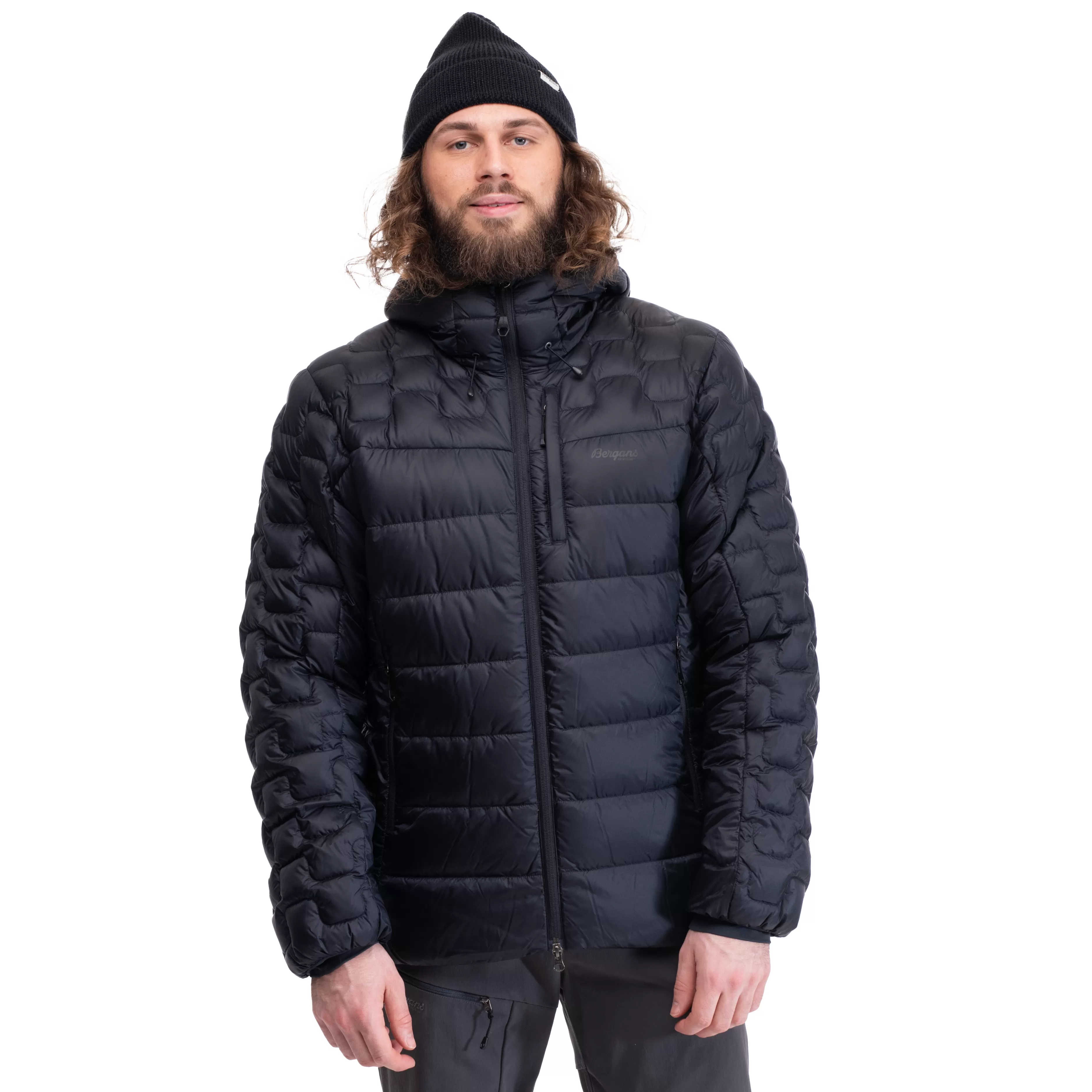 Magma Medium Down Jacket W/Hood Men - | Bergans Best