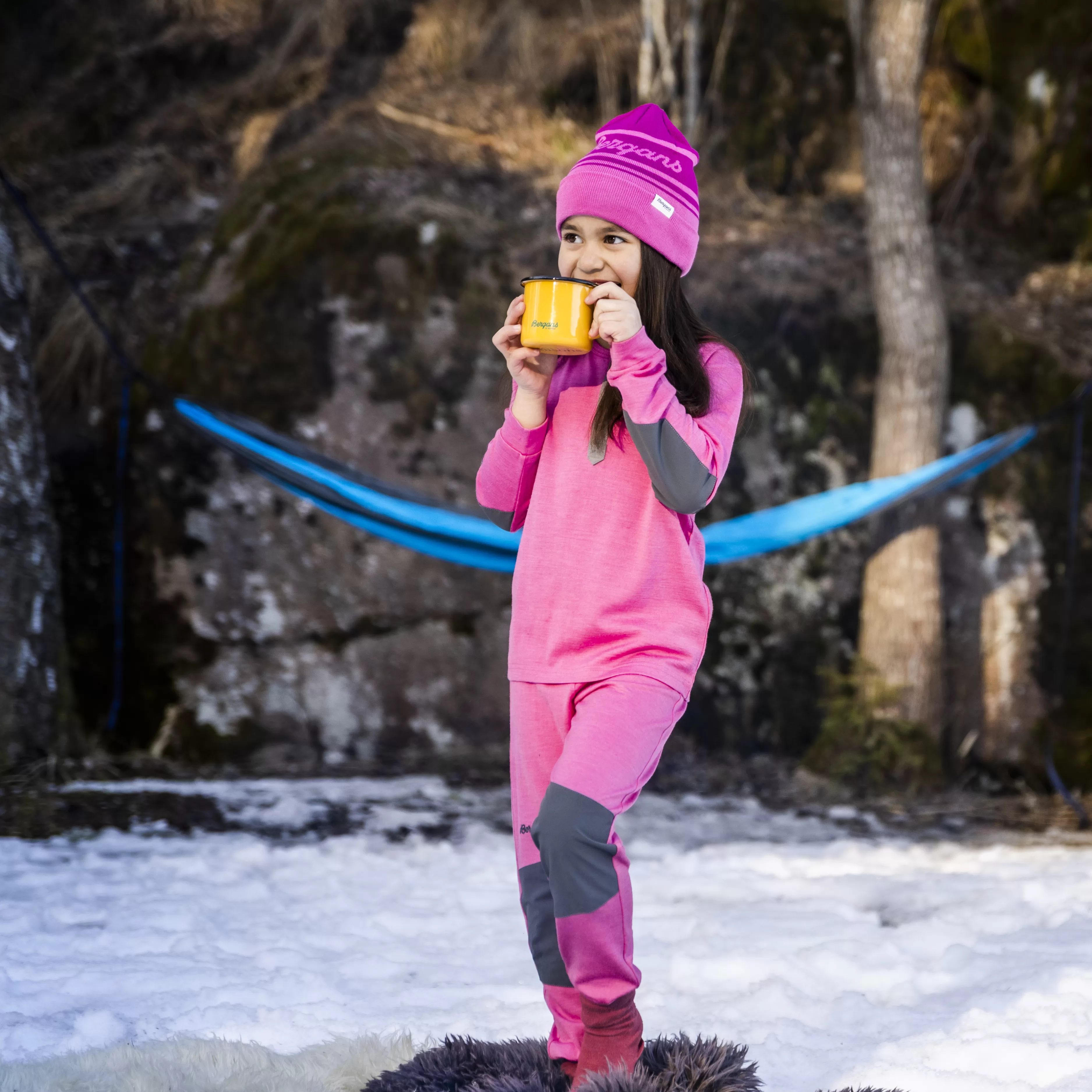 Myske Wool Kids Pants - | Bergans Online