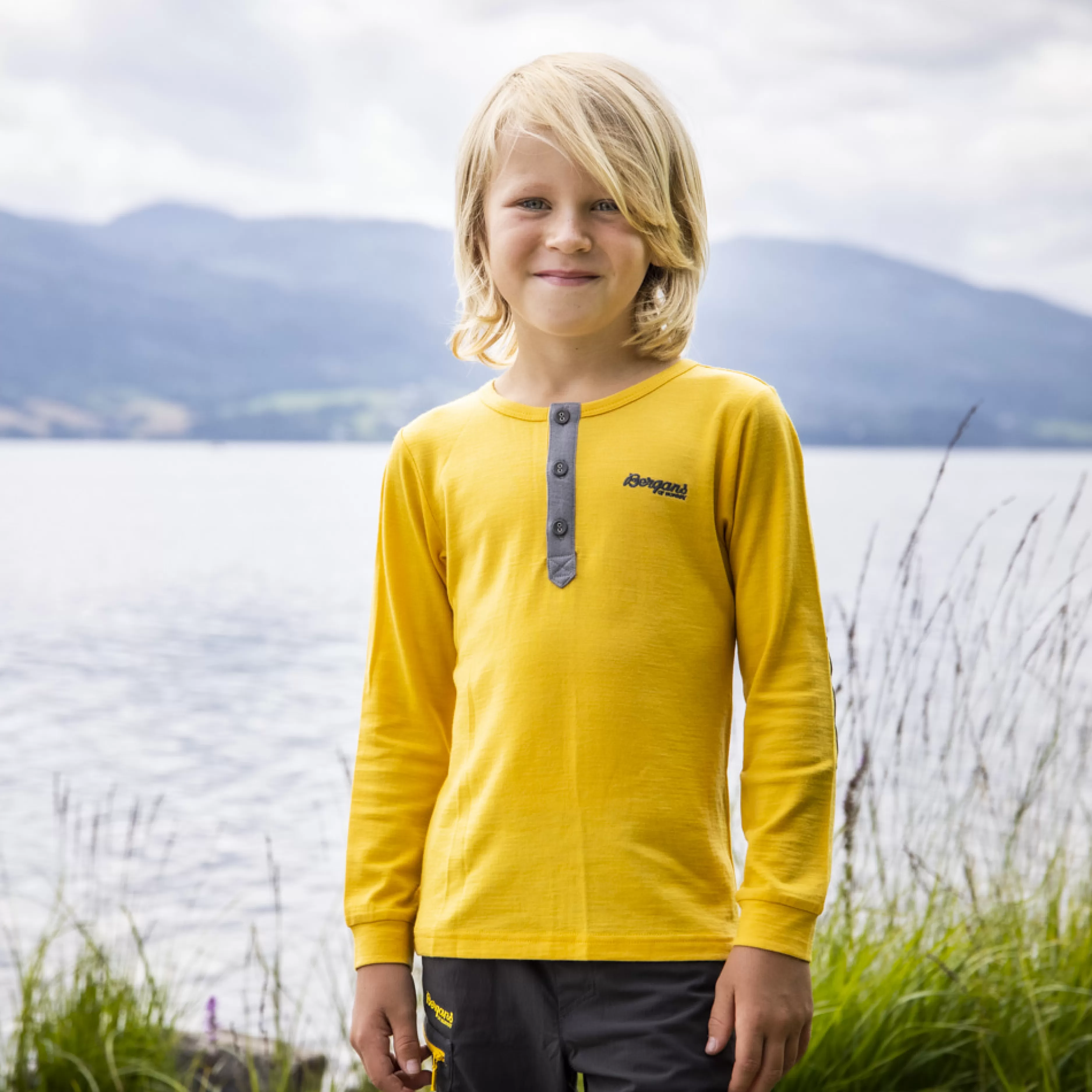 Myske Wool Kids Shirt - | Bergans Flash Sale