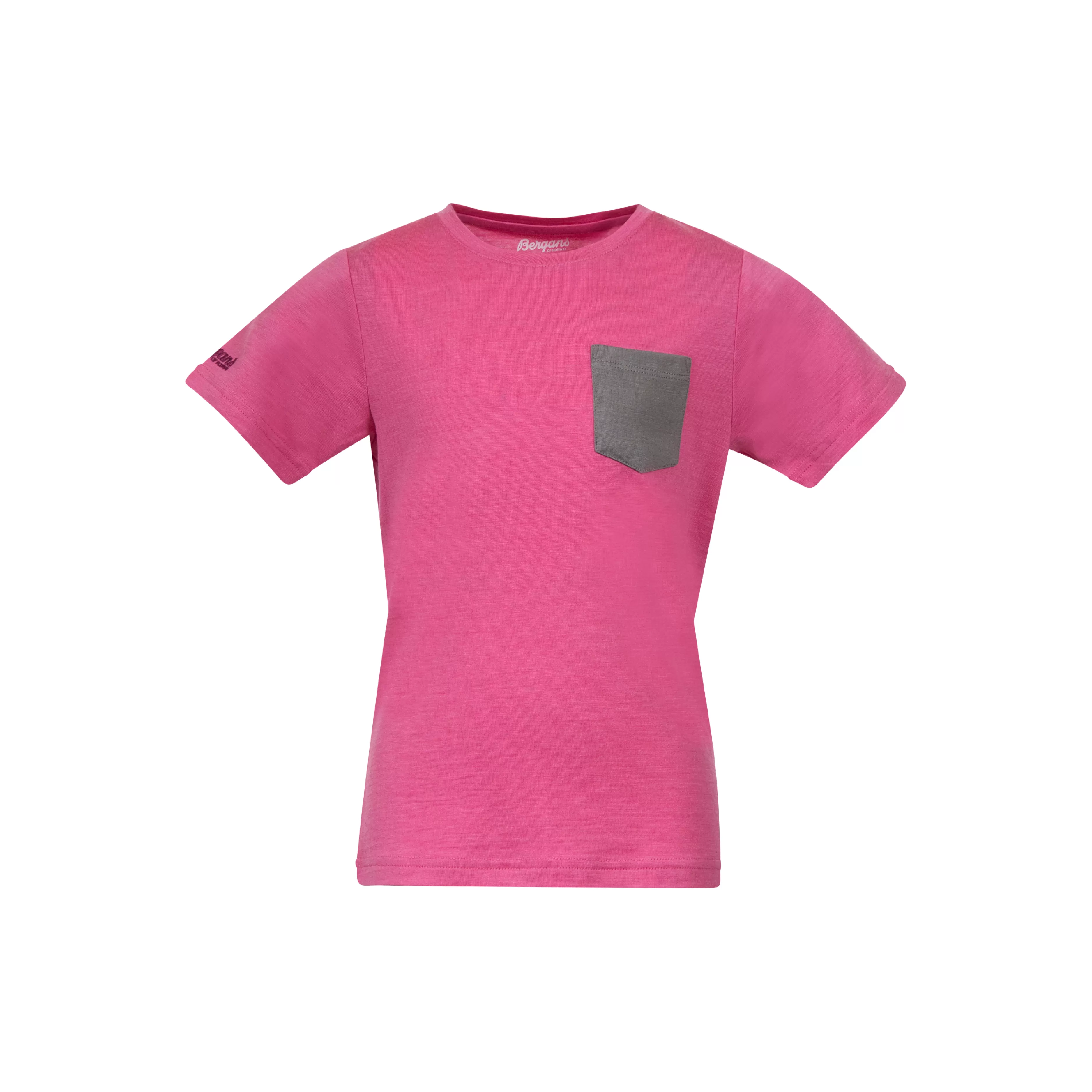 Myske Wool Kids Tee - | Bergans Fashion