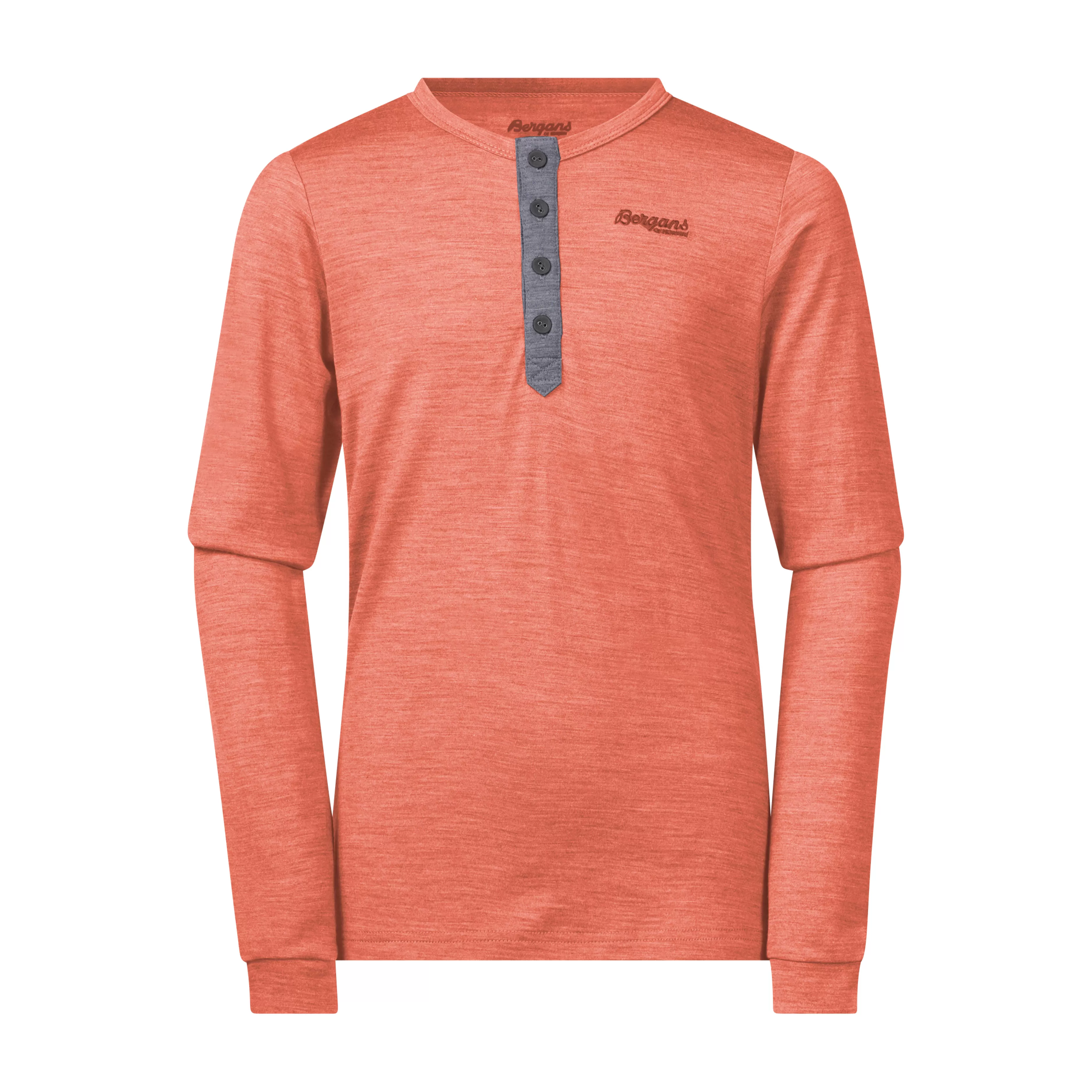 Myske Wool Youth Shirt - | Bergans Fashion