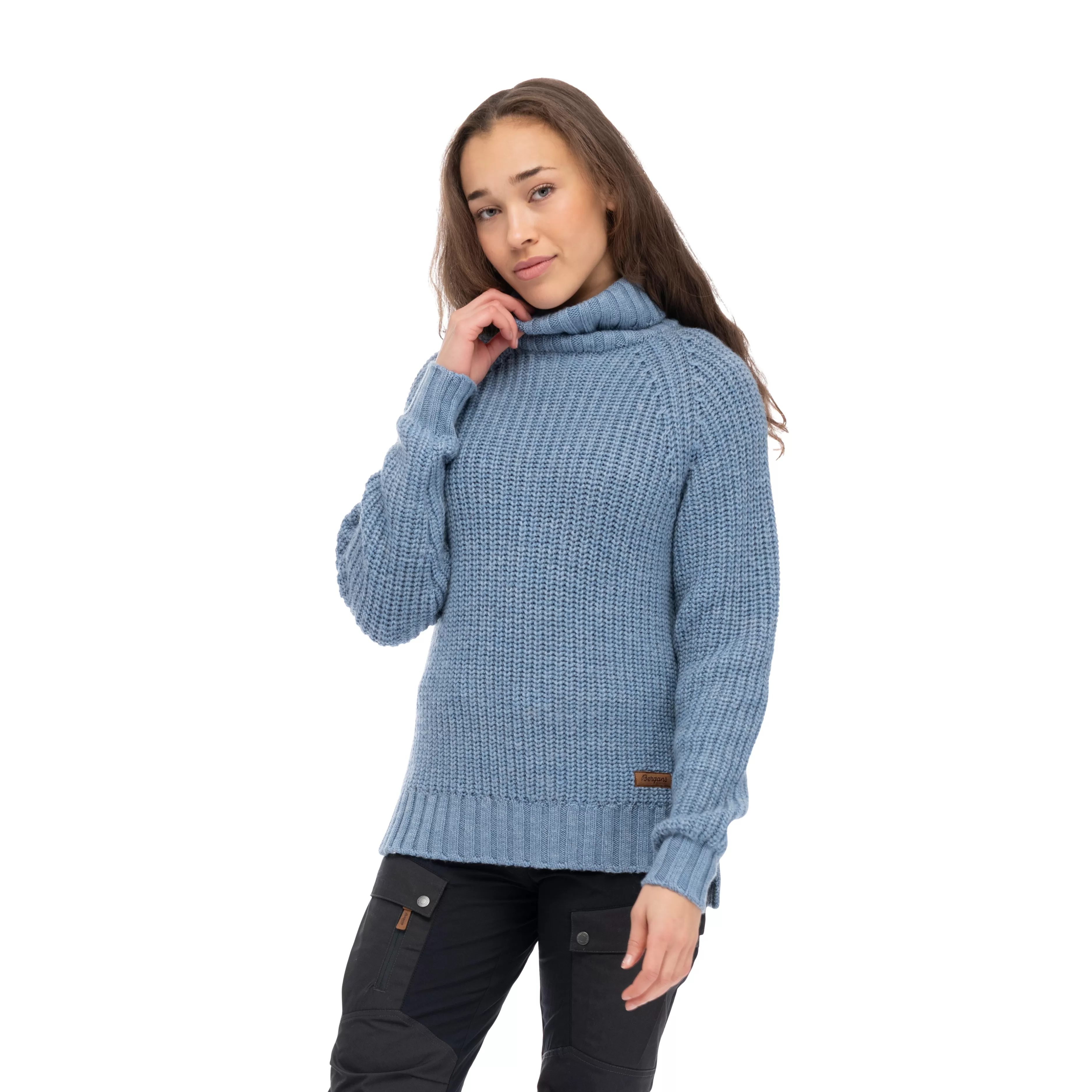 Nordmarka Merino High Neck Jumper Women - | Bergans Online