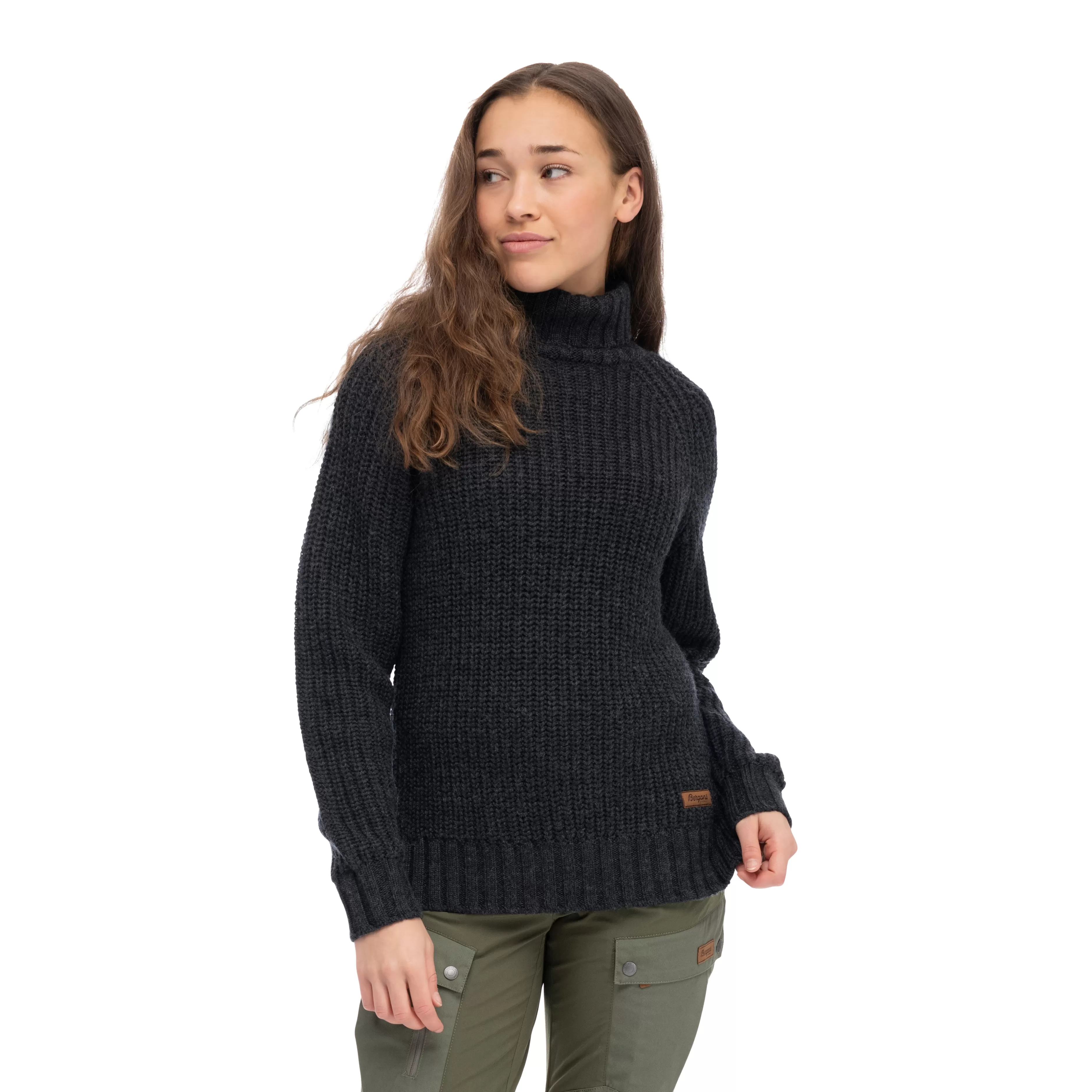 Nordmarka Merino High Neck Jumper Women - | Bergans Cheap