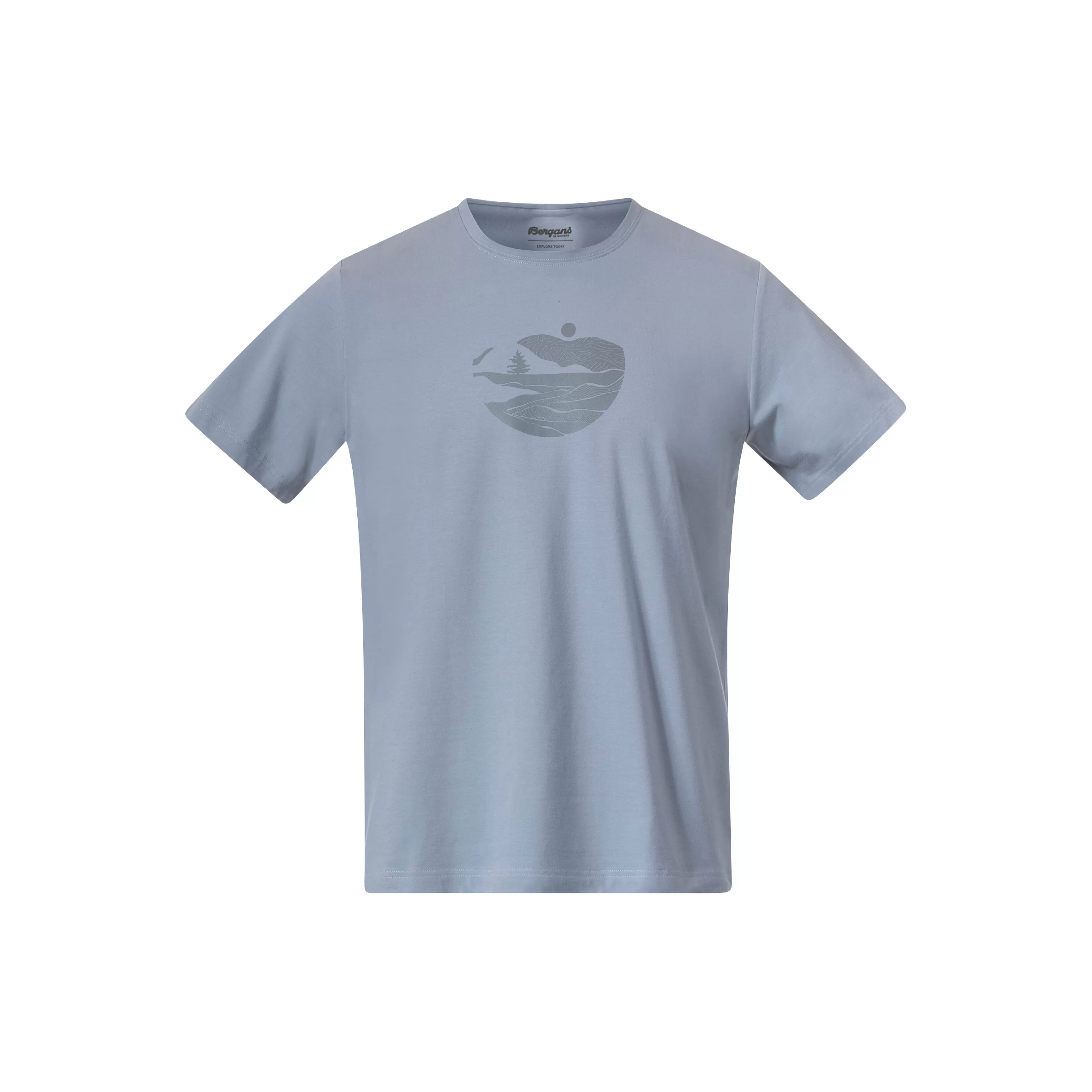 Nordmarka Organic Cotton Print Tee Men - | Bergans Store