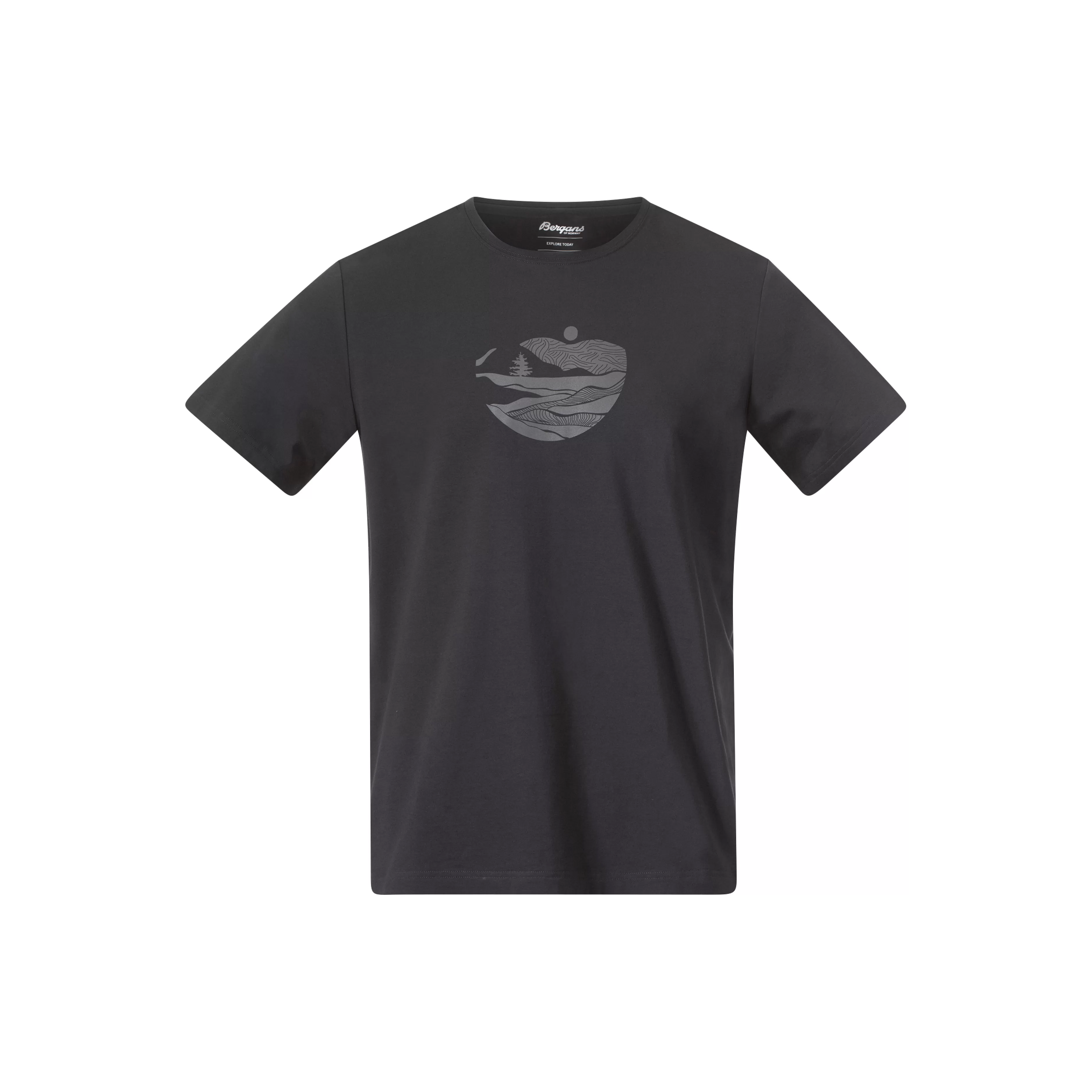 Nordmarka Organic Cotton Print Tee Men - | Bergans Online