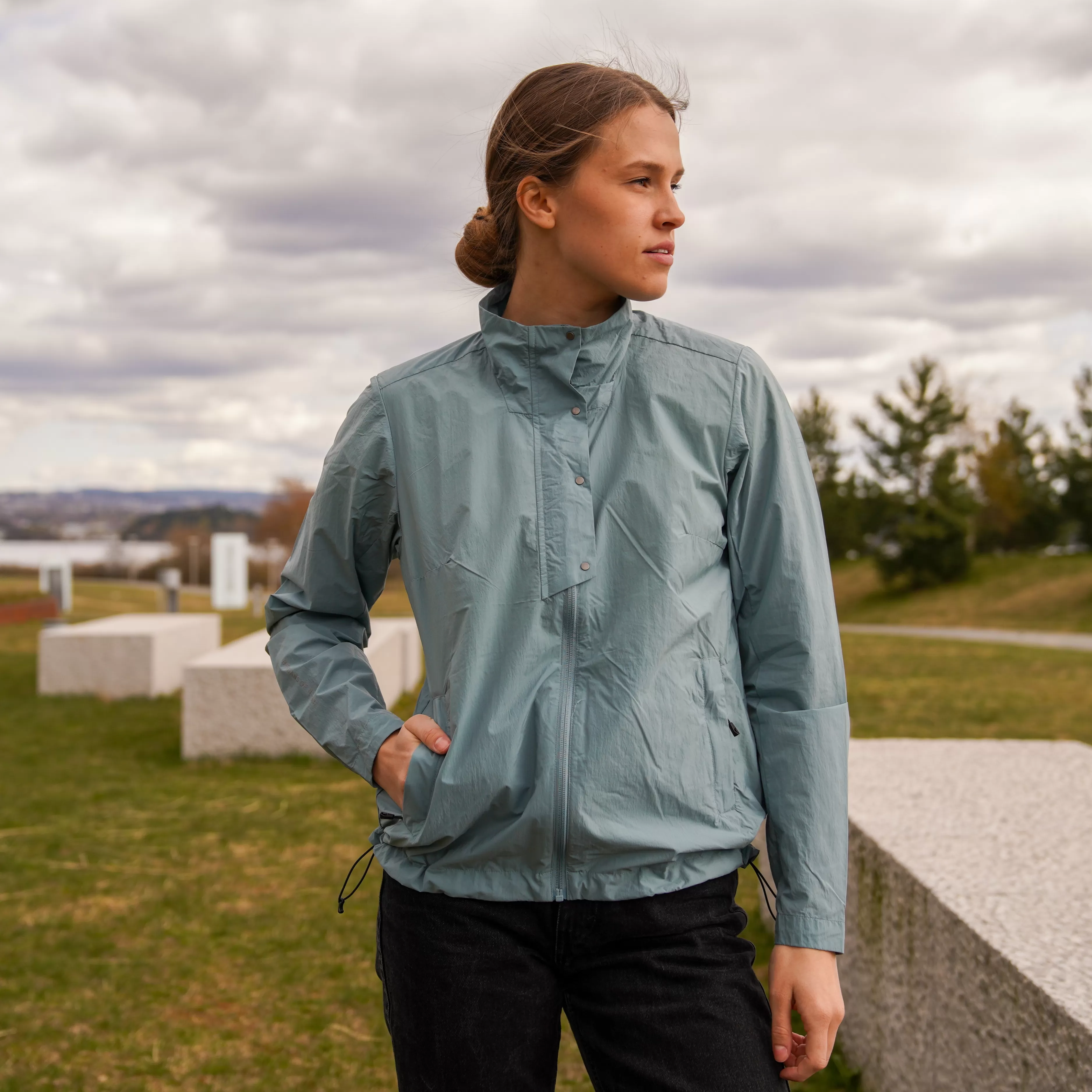 Oslo Urban Commute Windbreaker Jacket Women - | Bergans Flash Sale