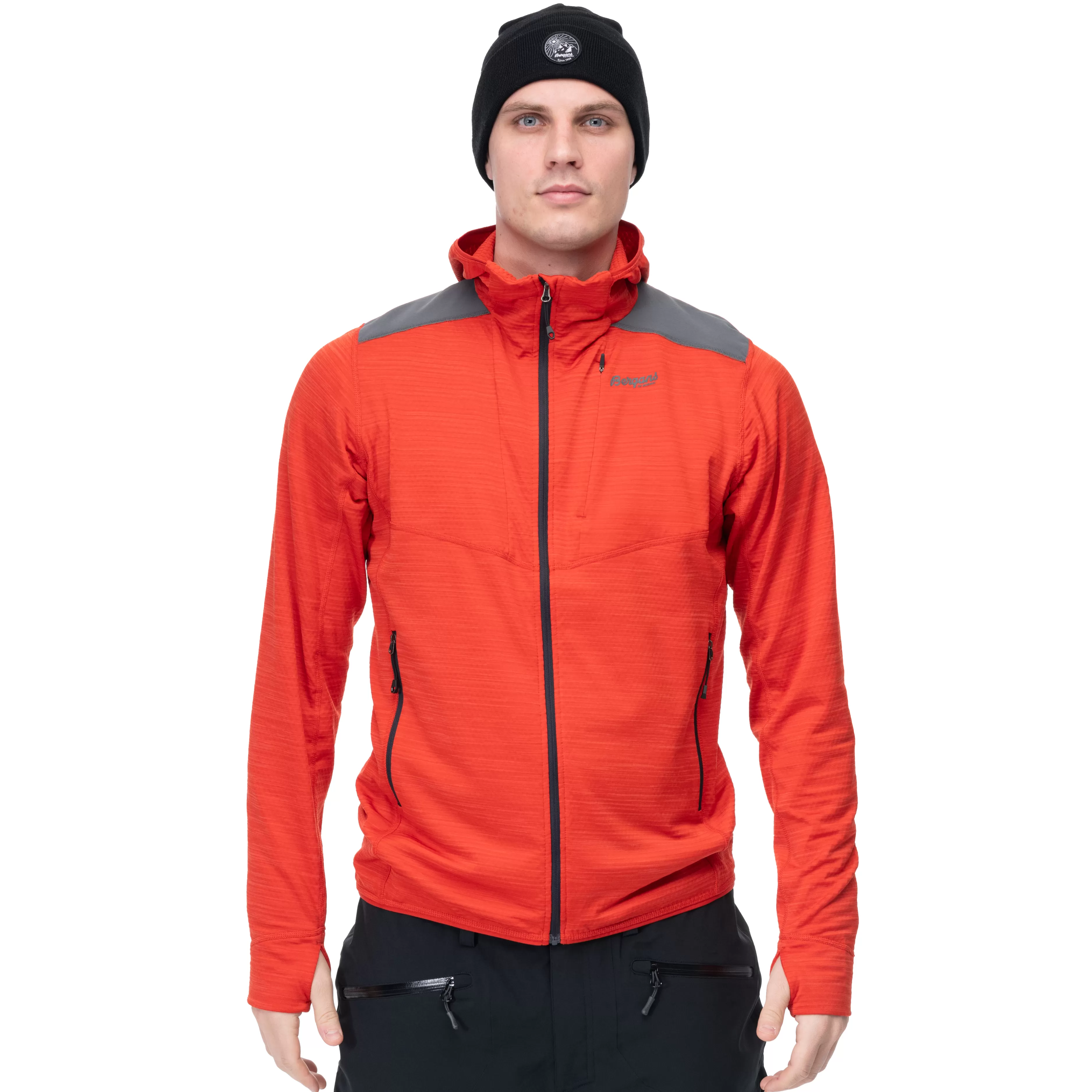 Rabot Active Mid Hood Jacket - | Bergans Hot