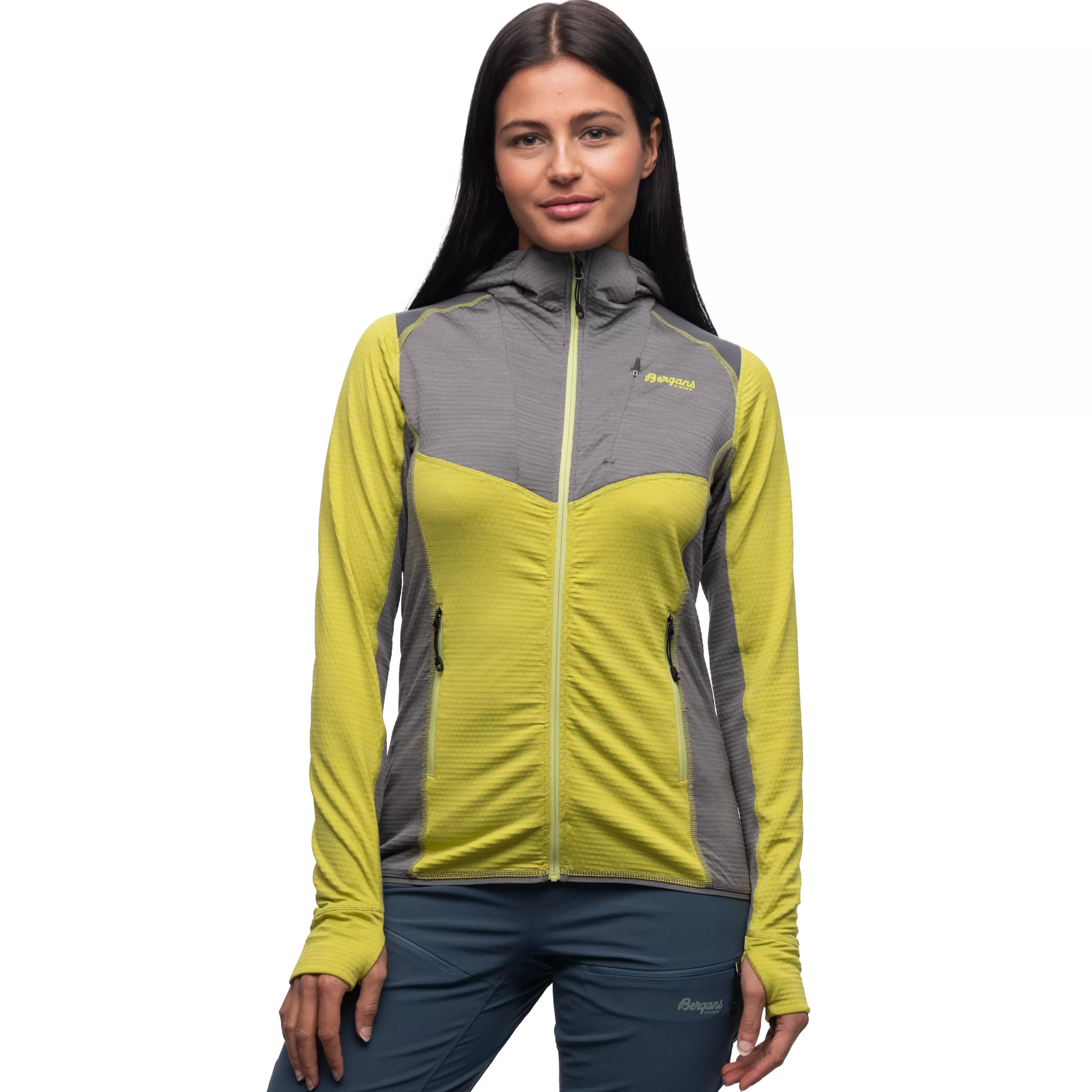 Rabot Active Mid Hood W Jacket - | Bergans New