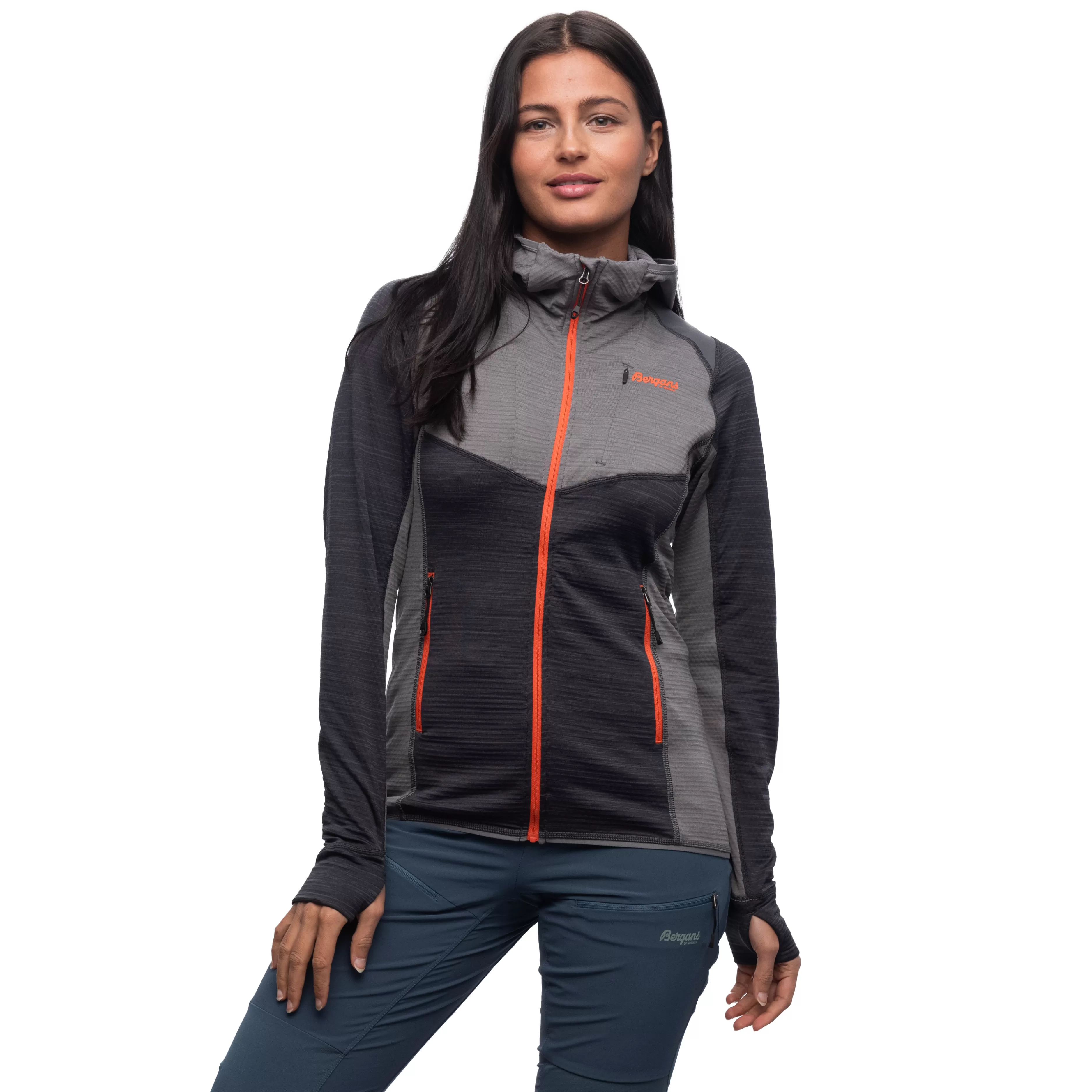 Rabot Active Mid Hood W Jacket - | Bergans Fashion