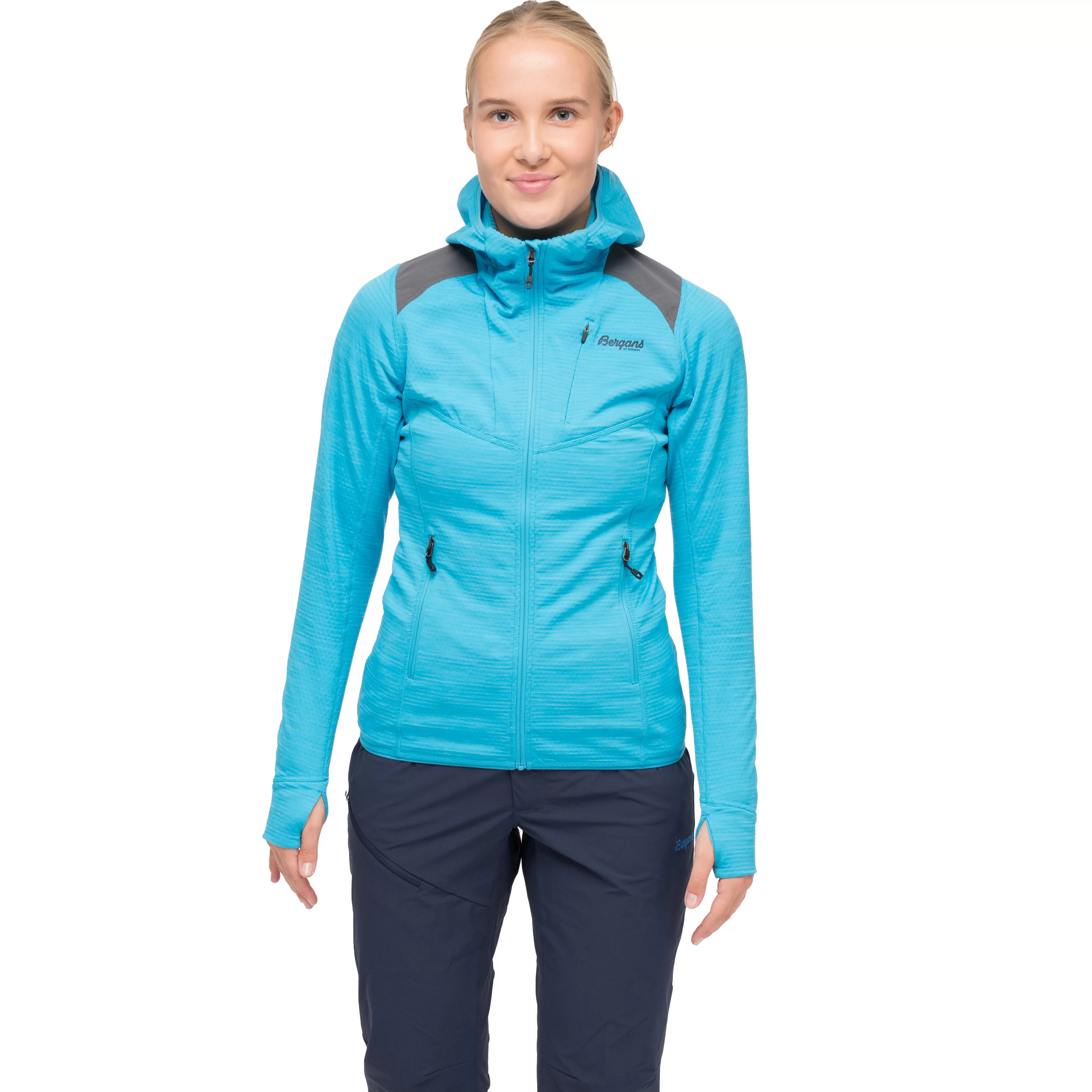 Rabot Active Mid Hood W Jacket - | Bergans Outlet