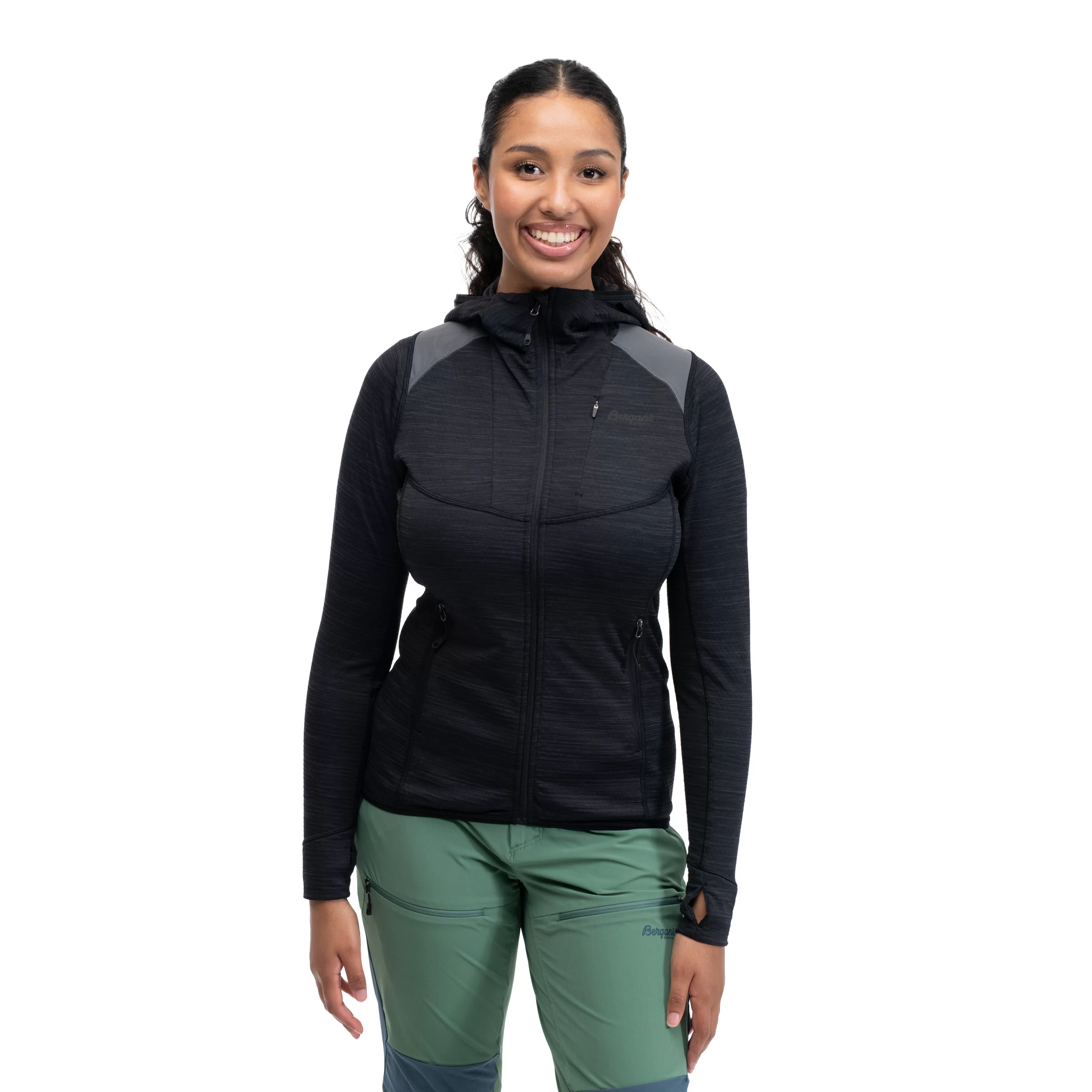 Rabot Active Mid Hood W Jacket - | Bergans Clearance