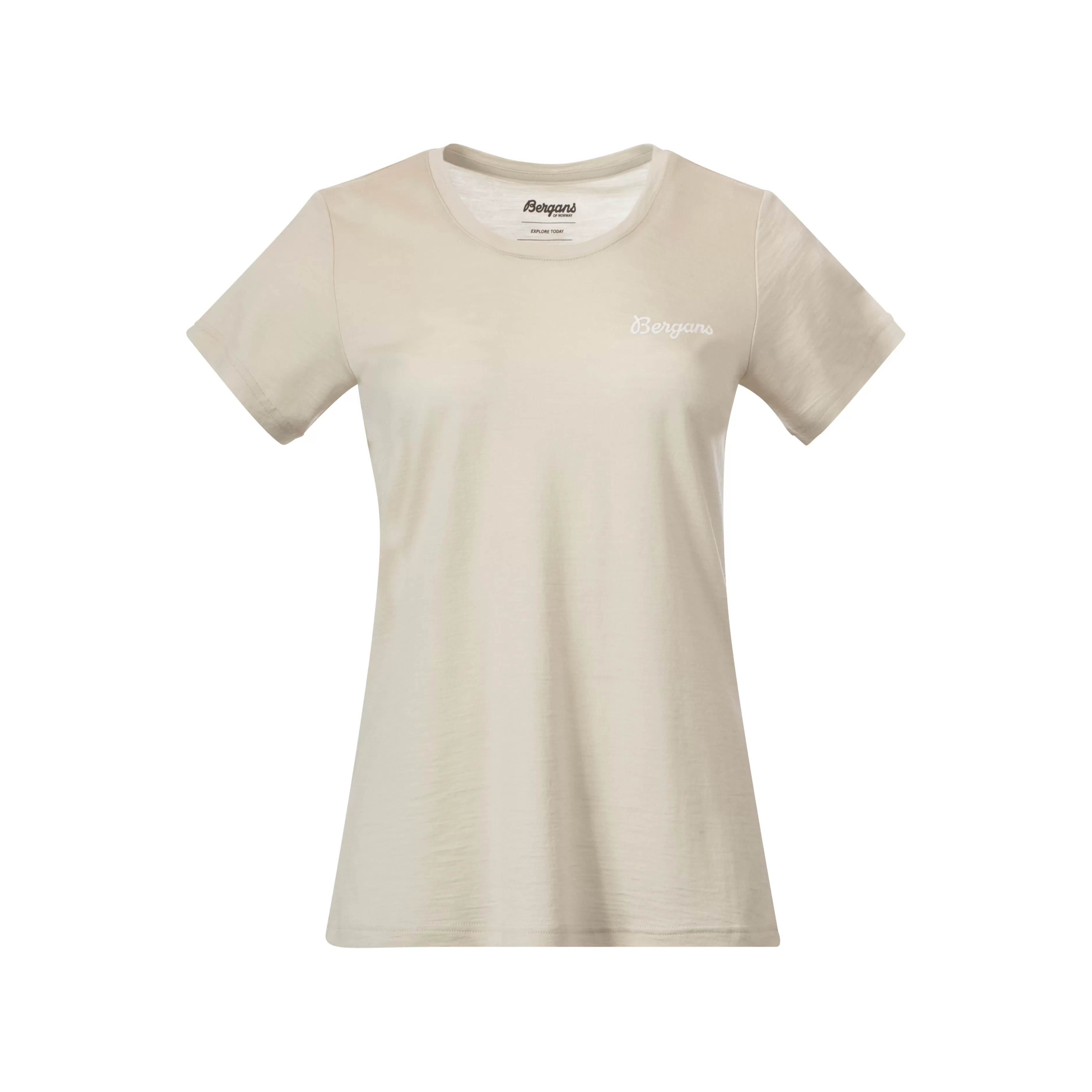 Rabot Emblem Wool Tee Women - | Bergans New