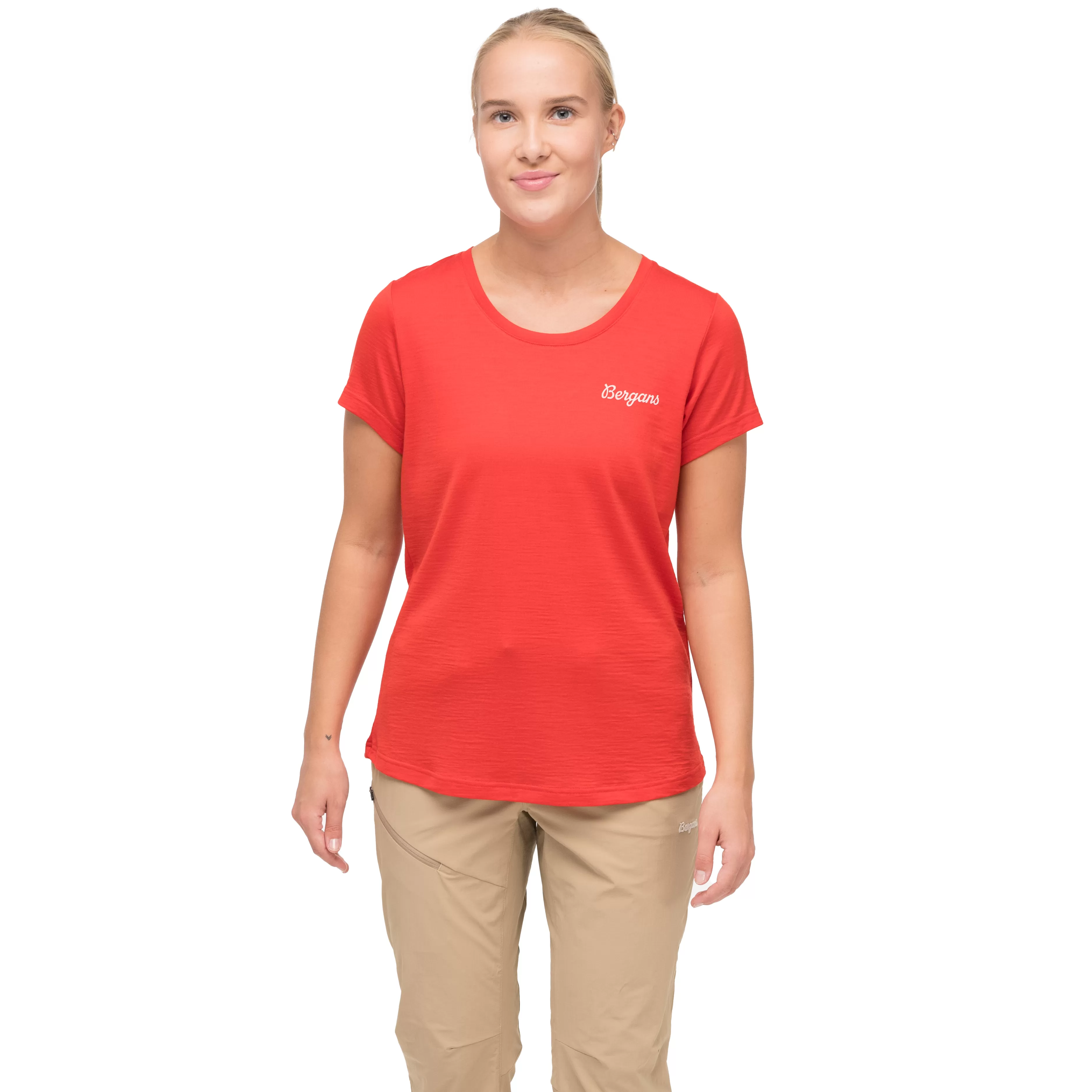 Rabot Emblem Wool Tee Women - | Bergans Best Sale