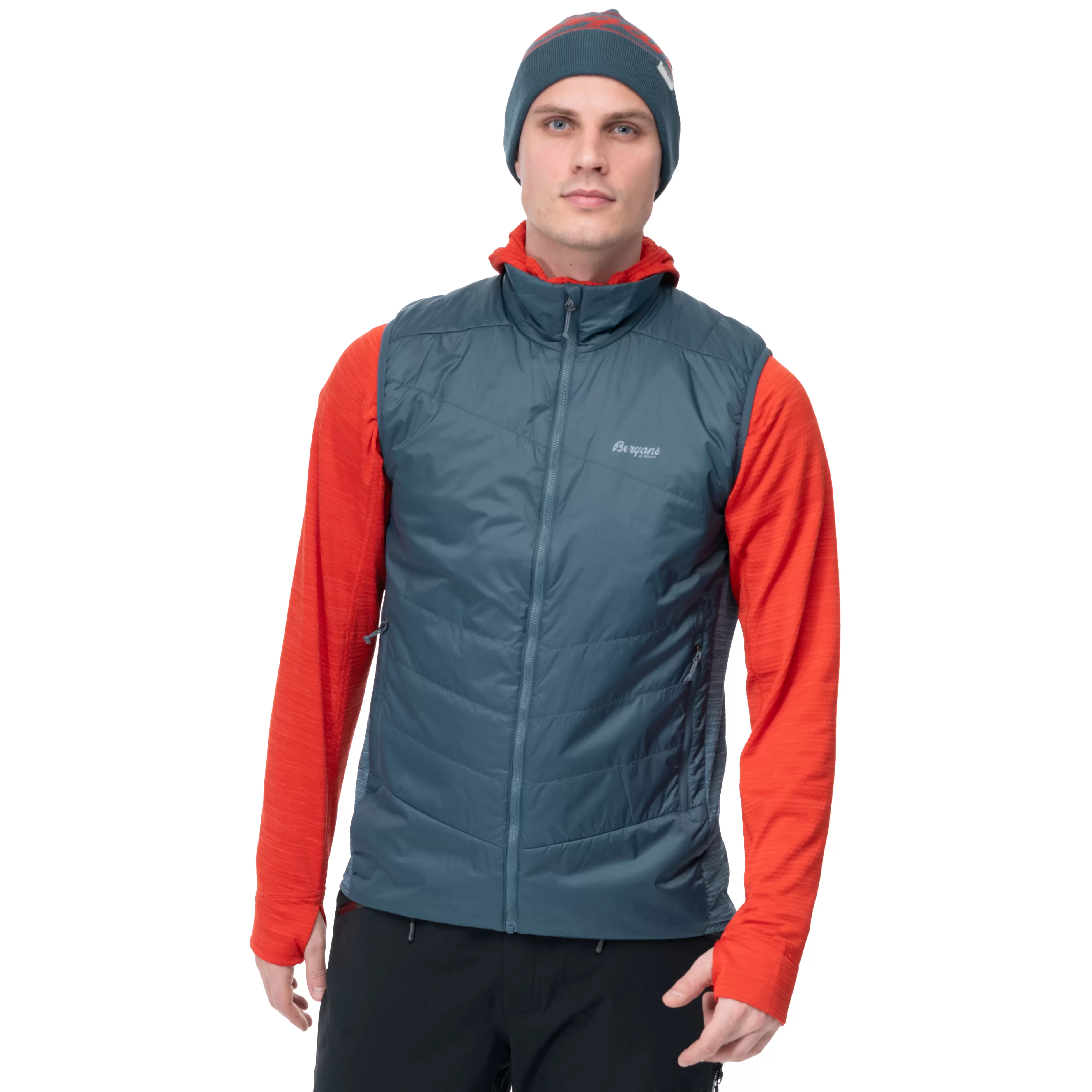 Rabot Insulated Hybrid Vest Men - | Bergans Fashion