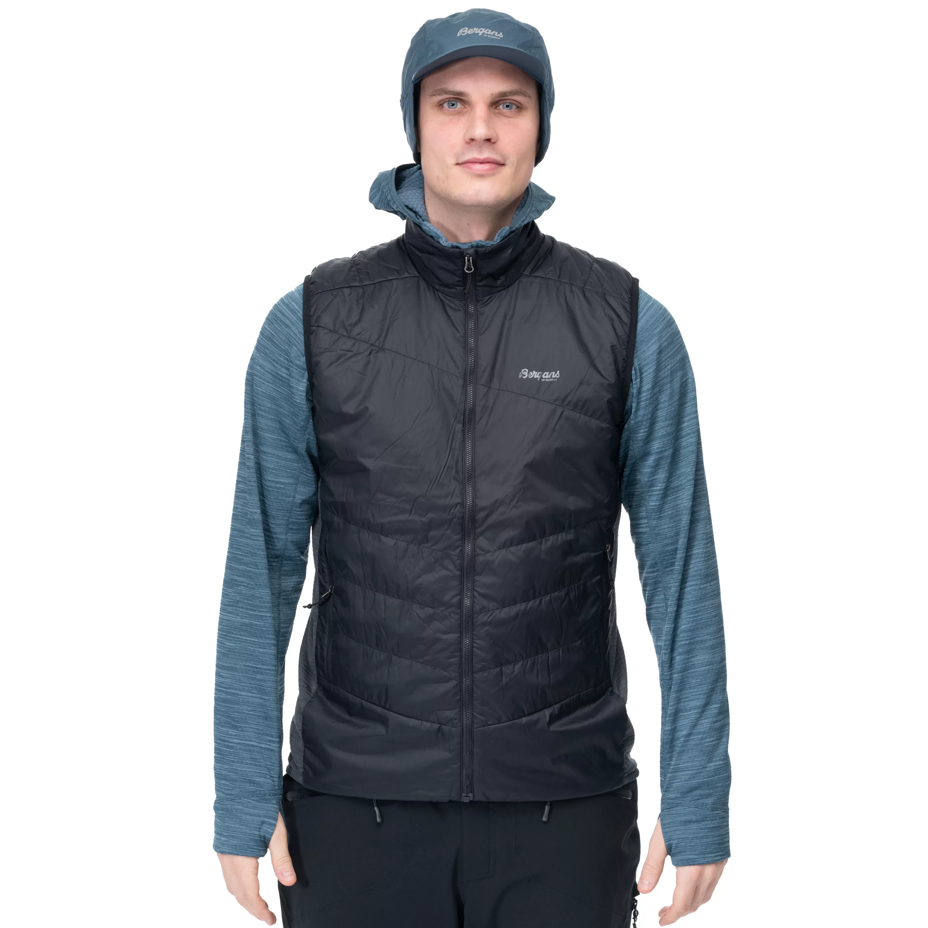 Rabot Insulated Hybrid Vest Men - | Bergans Fashion