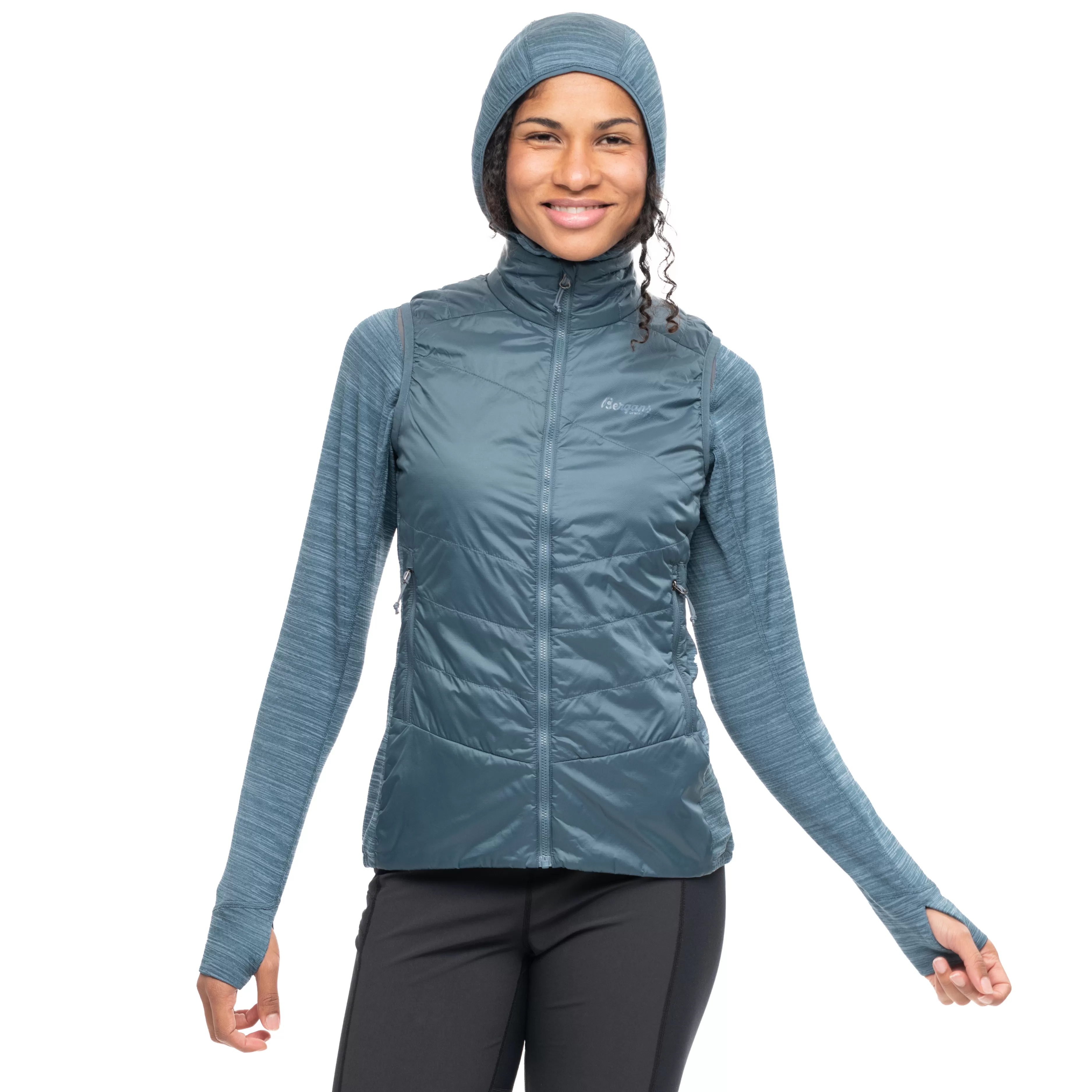 Rabot Insulated Hybrid Vest Women - | Bergans Clearance